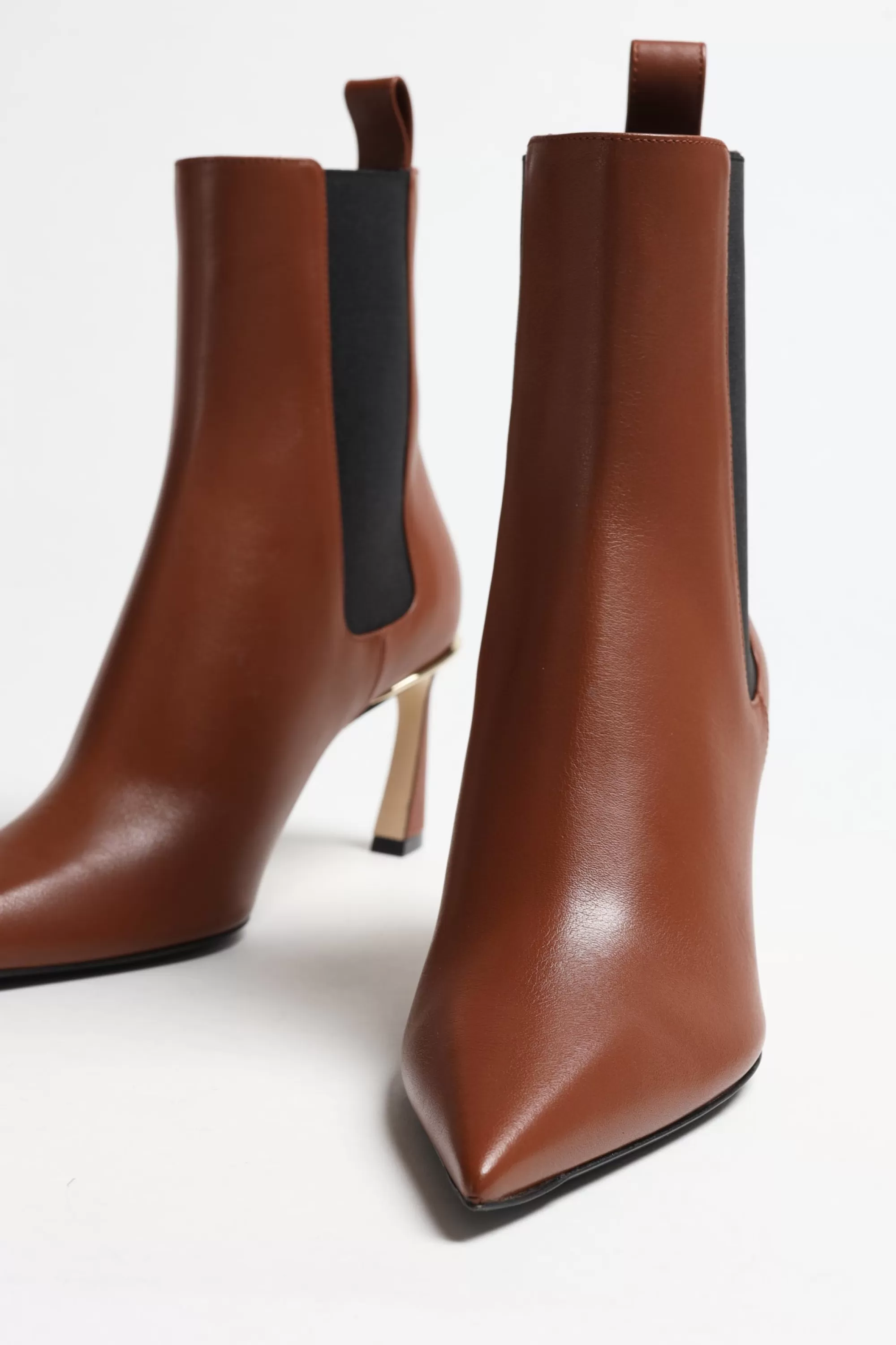 Frauen Victoria Beckham Ankle Boots Mid In Tan