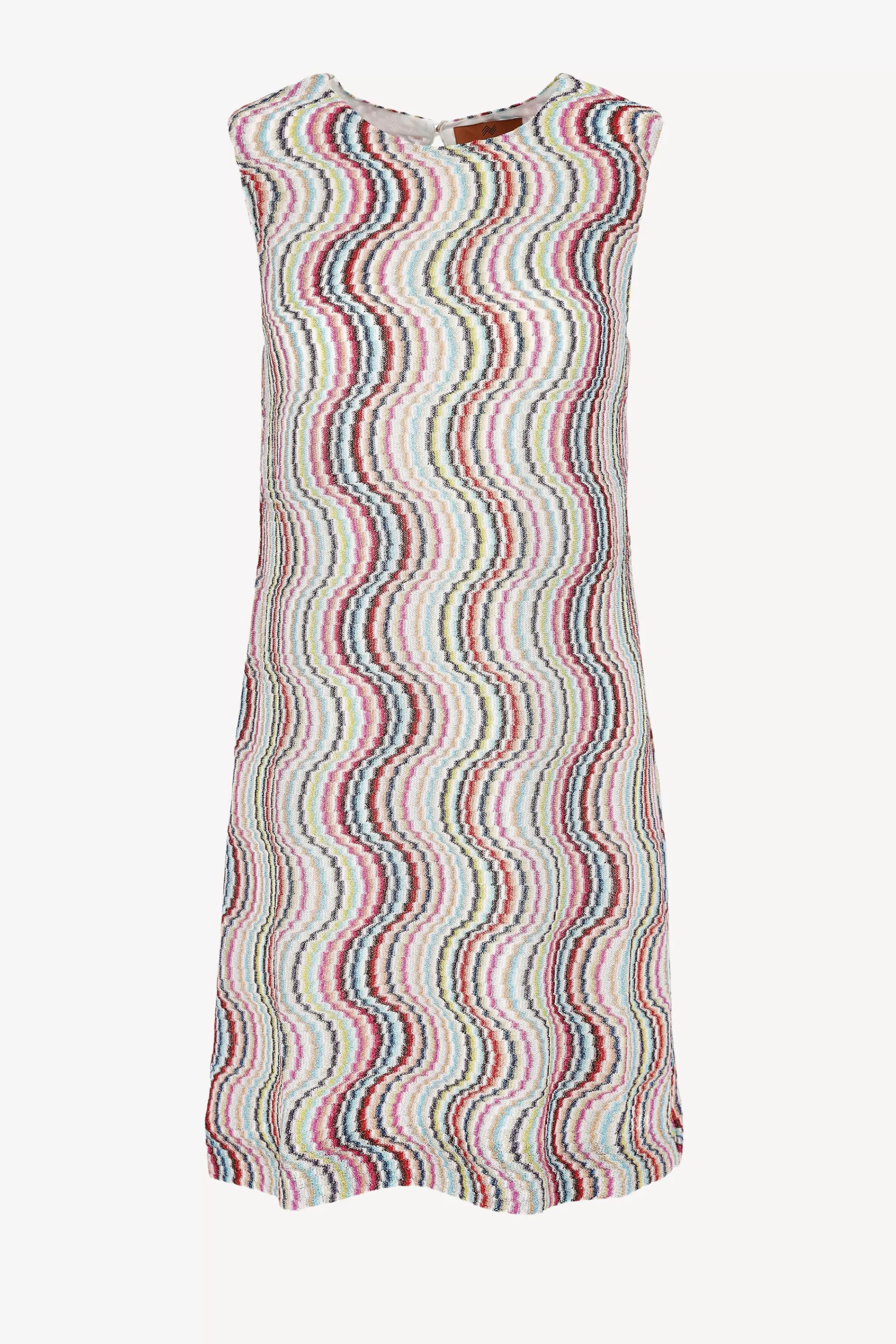 Frauen Missoni Armelloses Kleid In Blau/Pink