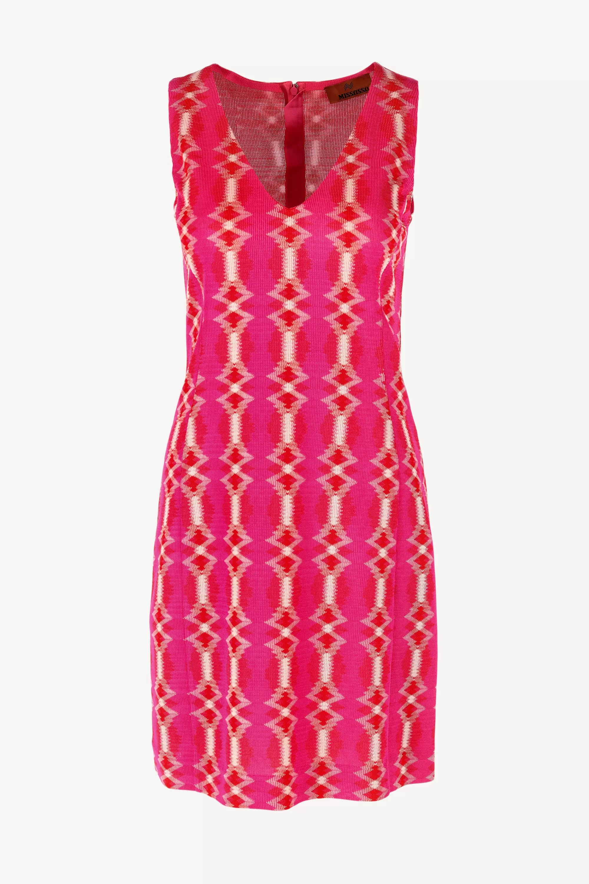 Frauen Missoni Armelloses Kleid In Magenta/Rot