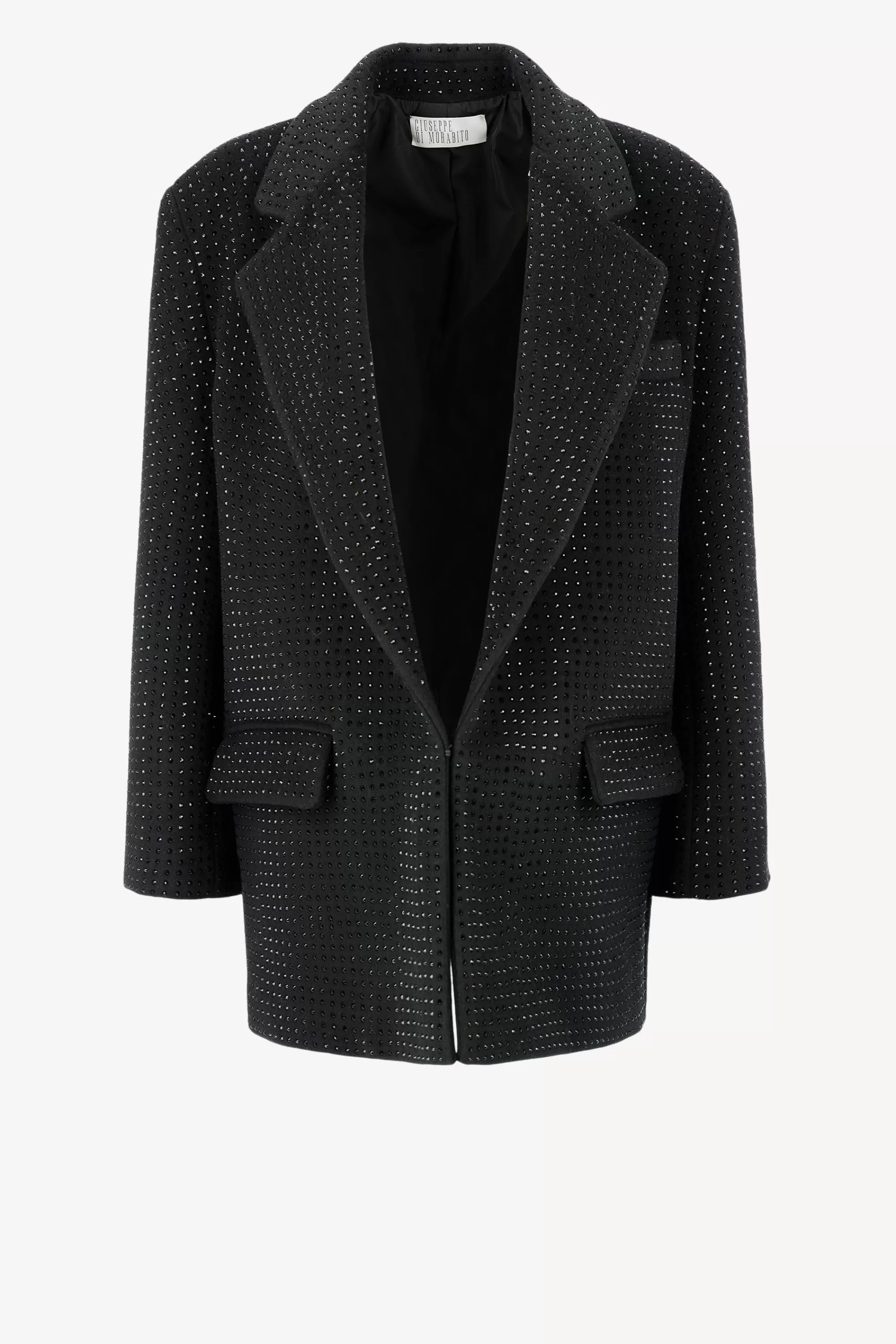 Frauen Giuseppe Di Morabito Blazer Allover Rhinestone In Schwarz