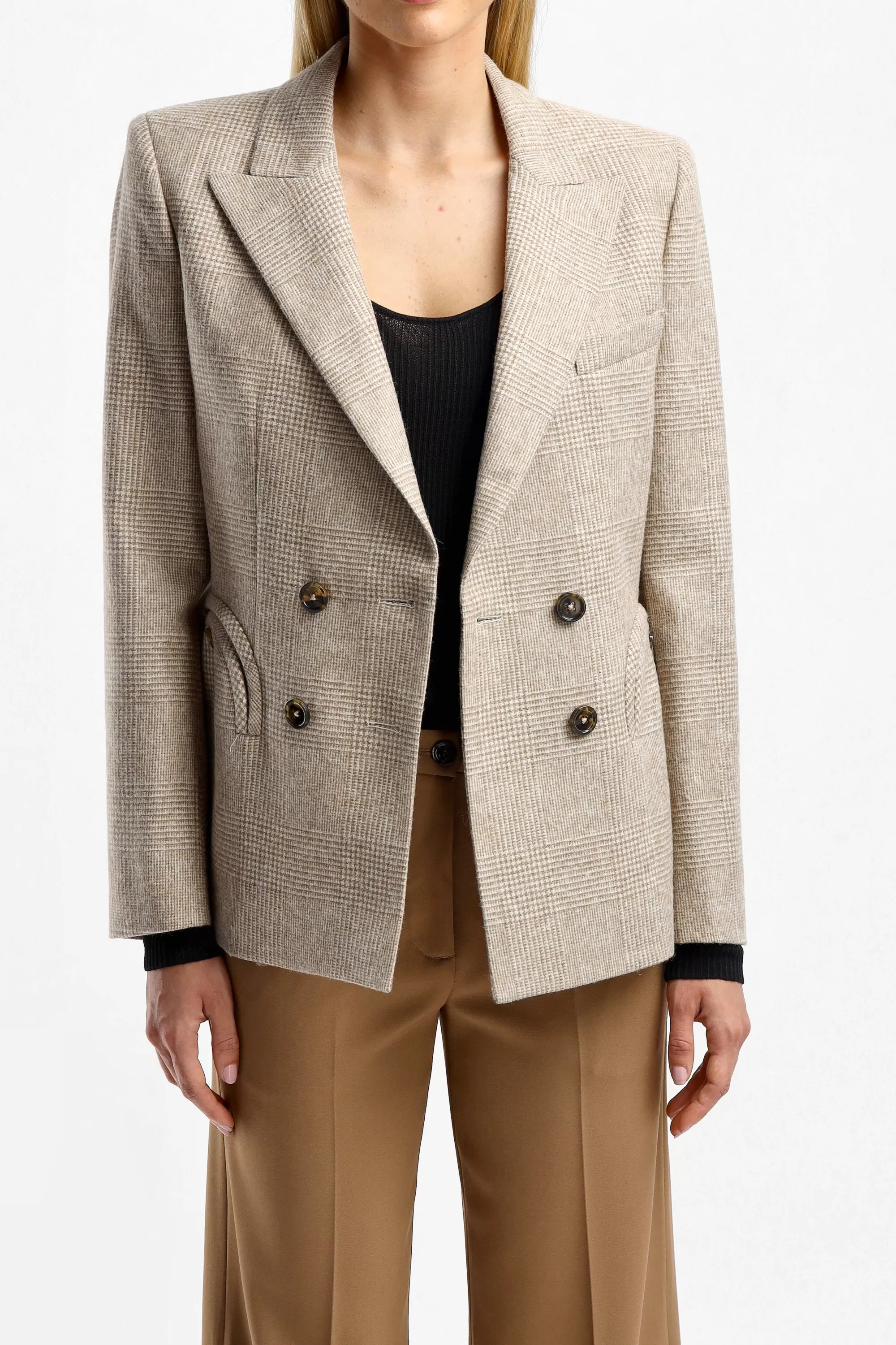 Frauen Blazé Milano Blazer Charmer In Alpaca