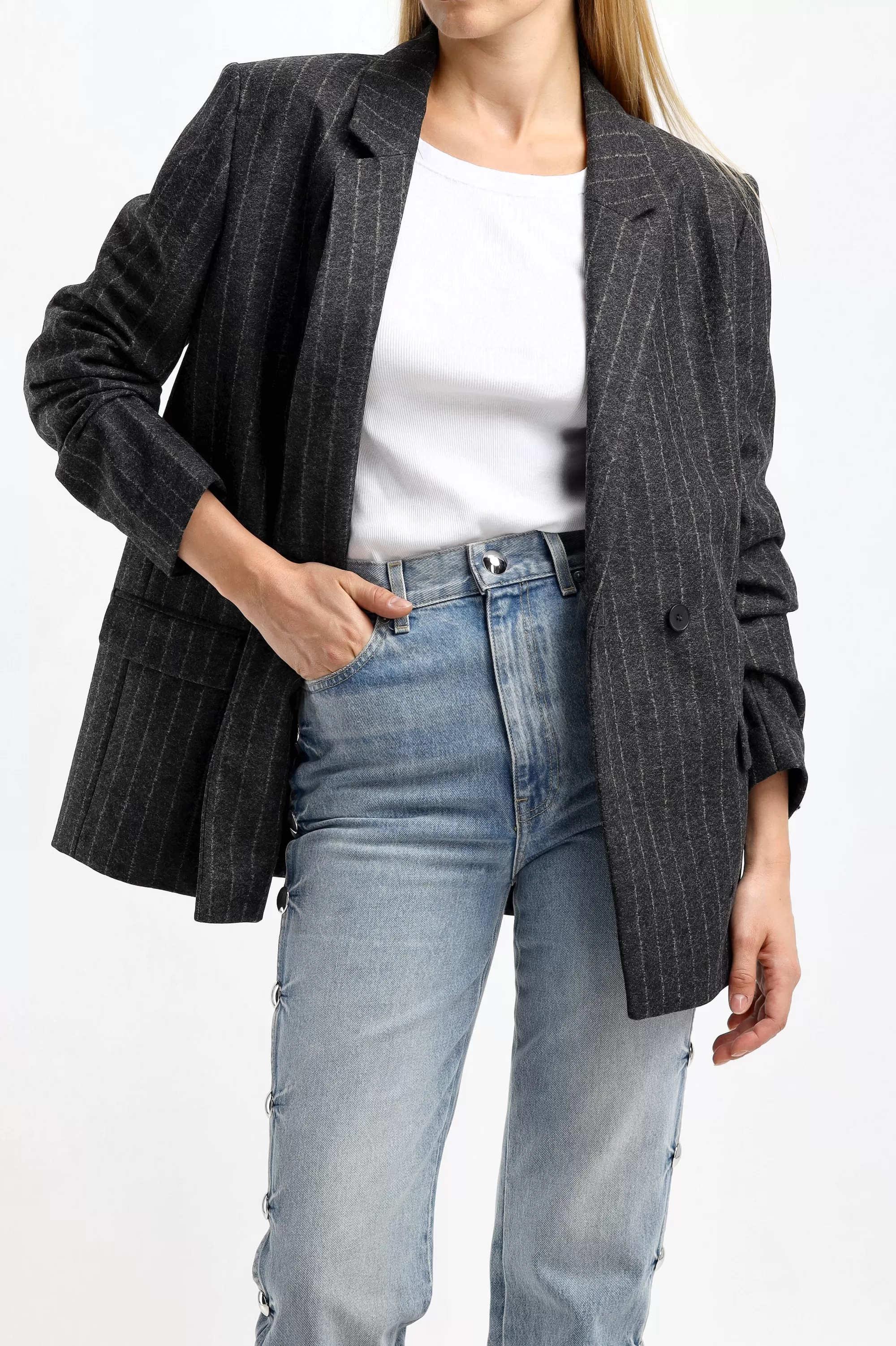 Frauen IRO Blazer Donesi In Anthrazit/Grau