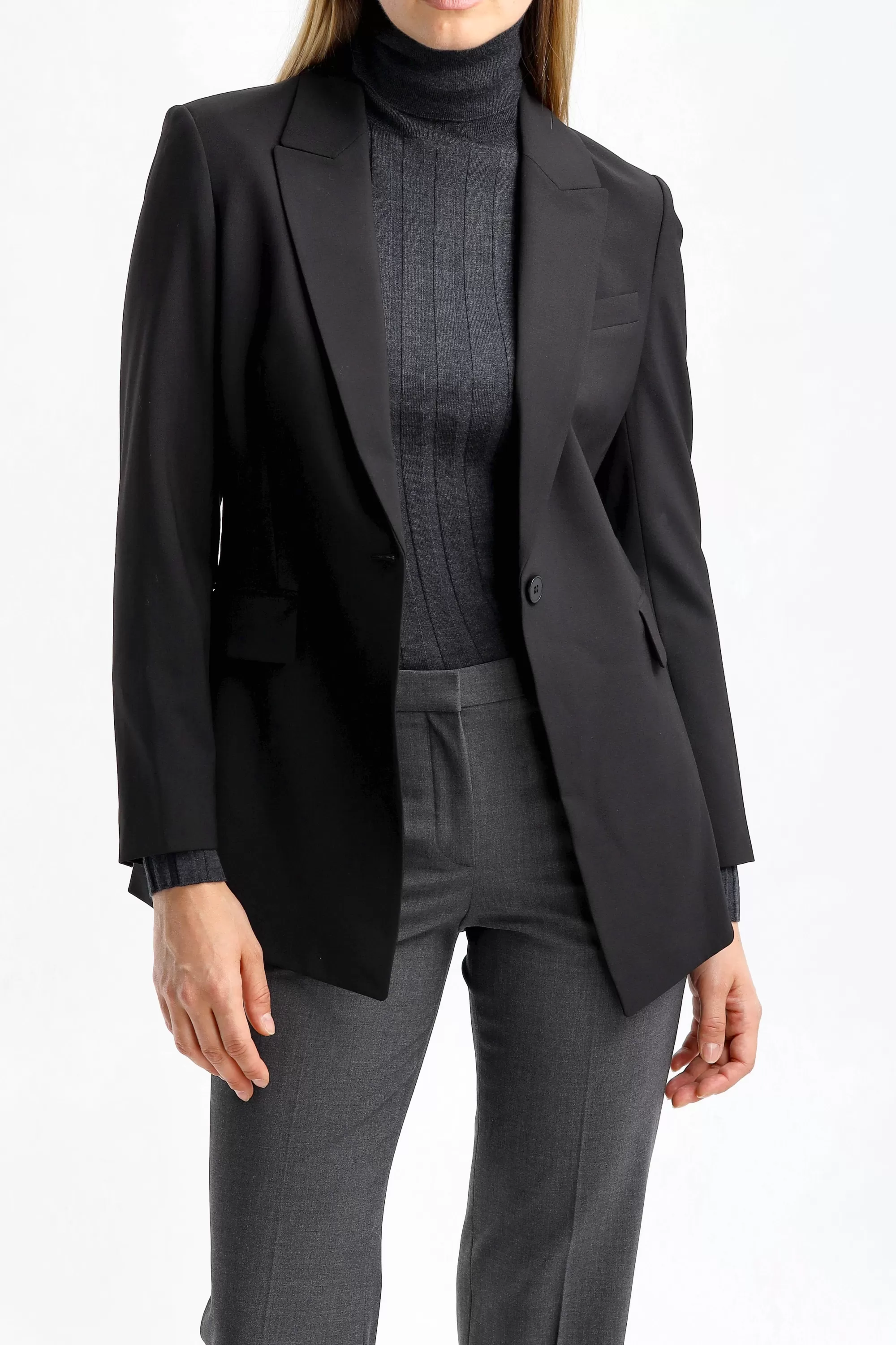 Frauen Theory Blazer Etiennette In Schwarz