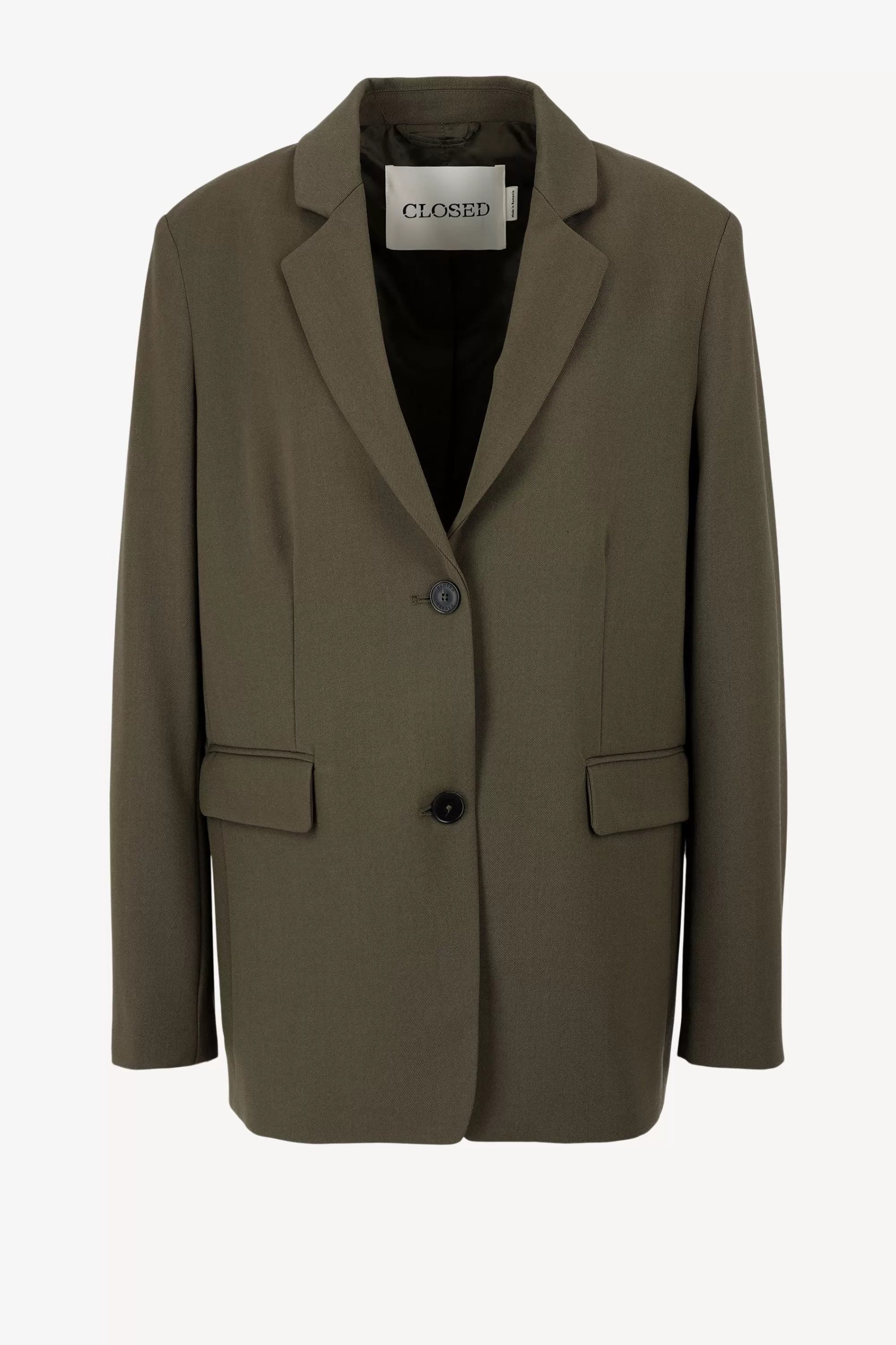 Frauen Closed Blazer Lola In Army Green