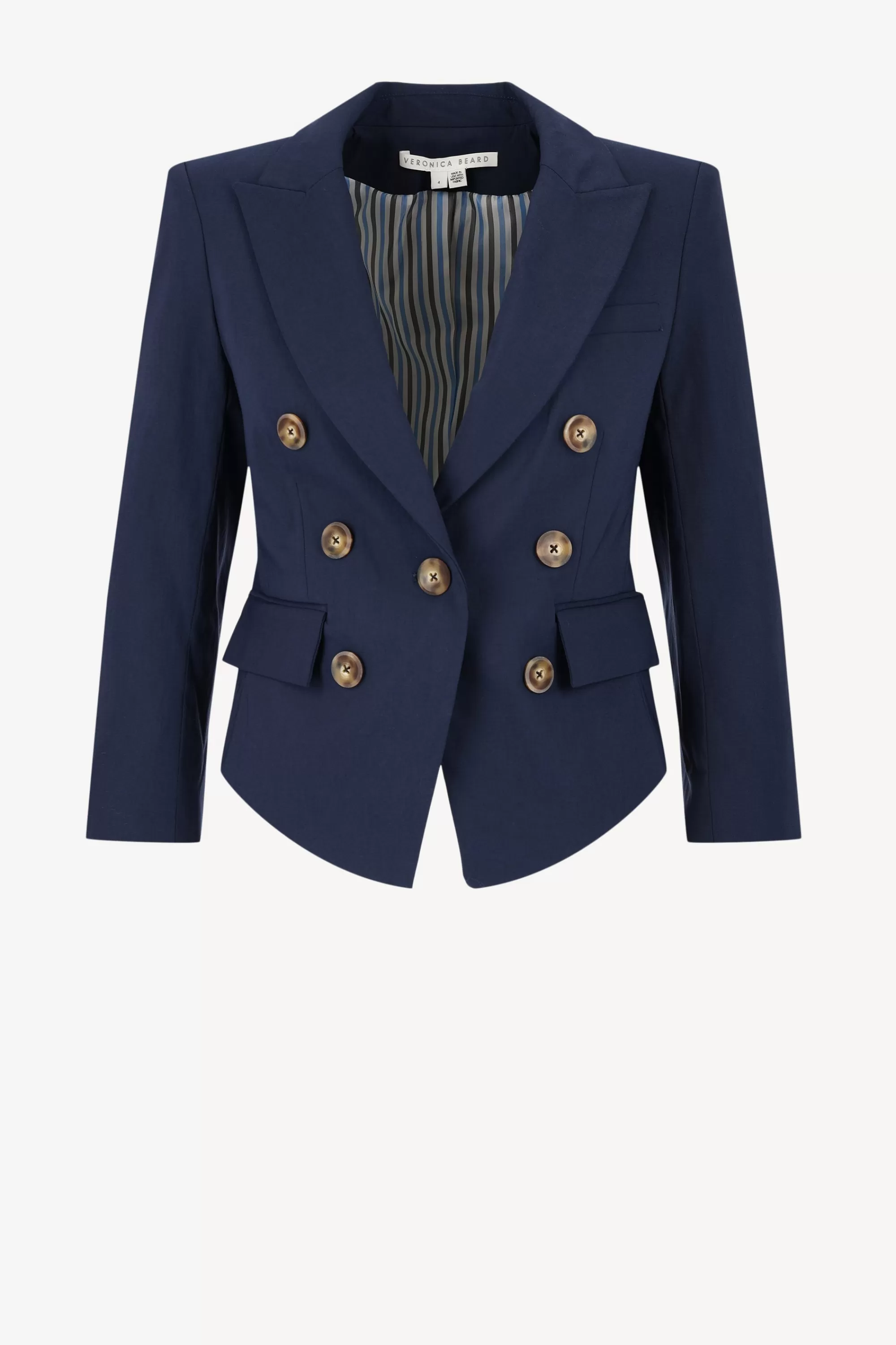 Frauen Veronica Beard Blazer Lutece Dickey In Marine