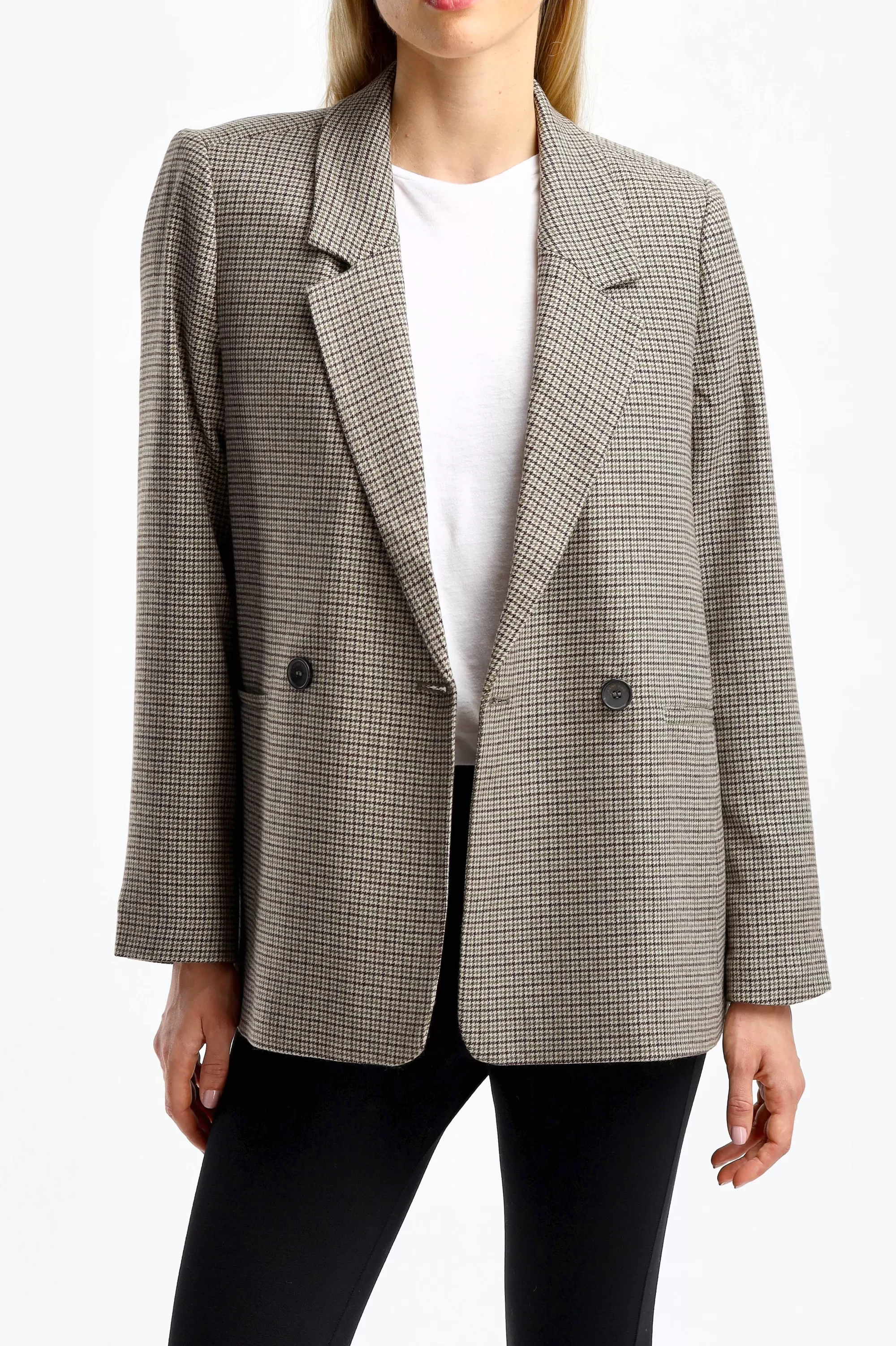 Frauen Anine Bing Blazer Madeleine In Houndstooth