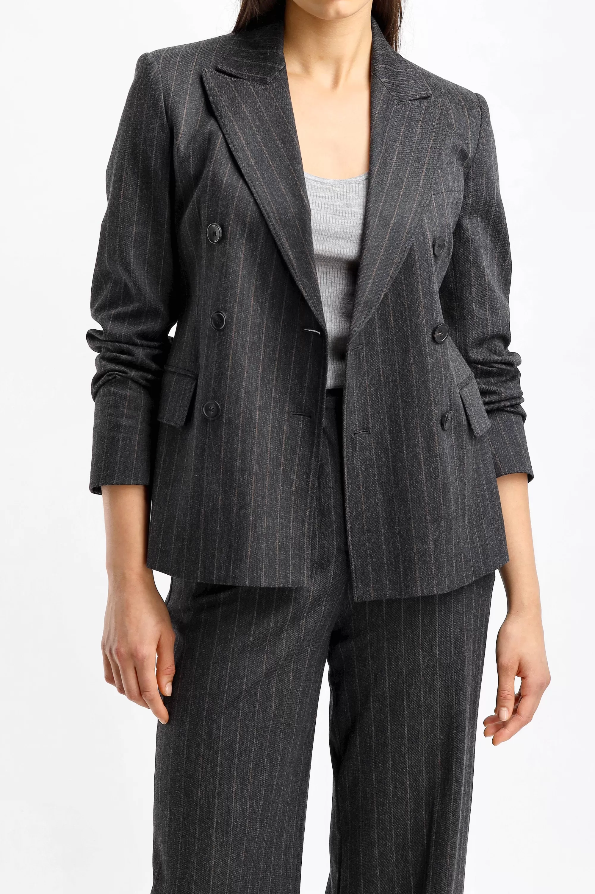 Frauen Max Mara Blazer Ofride In Grau