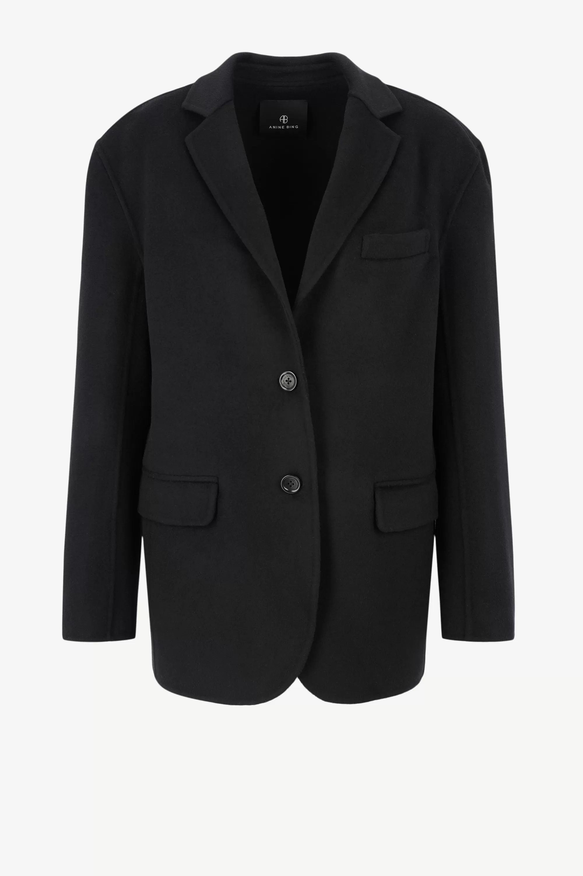 Frauen Anine Bing Blazer Quinn In Schwarz Cashmere