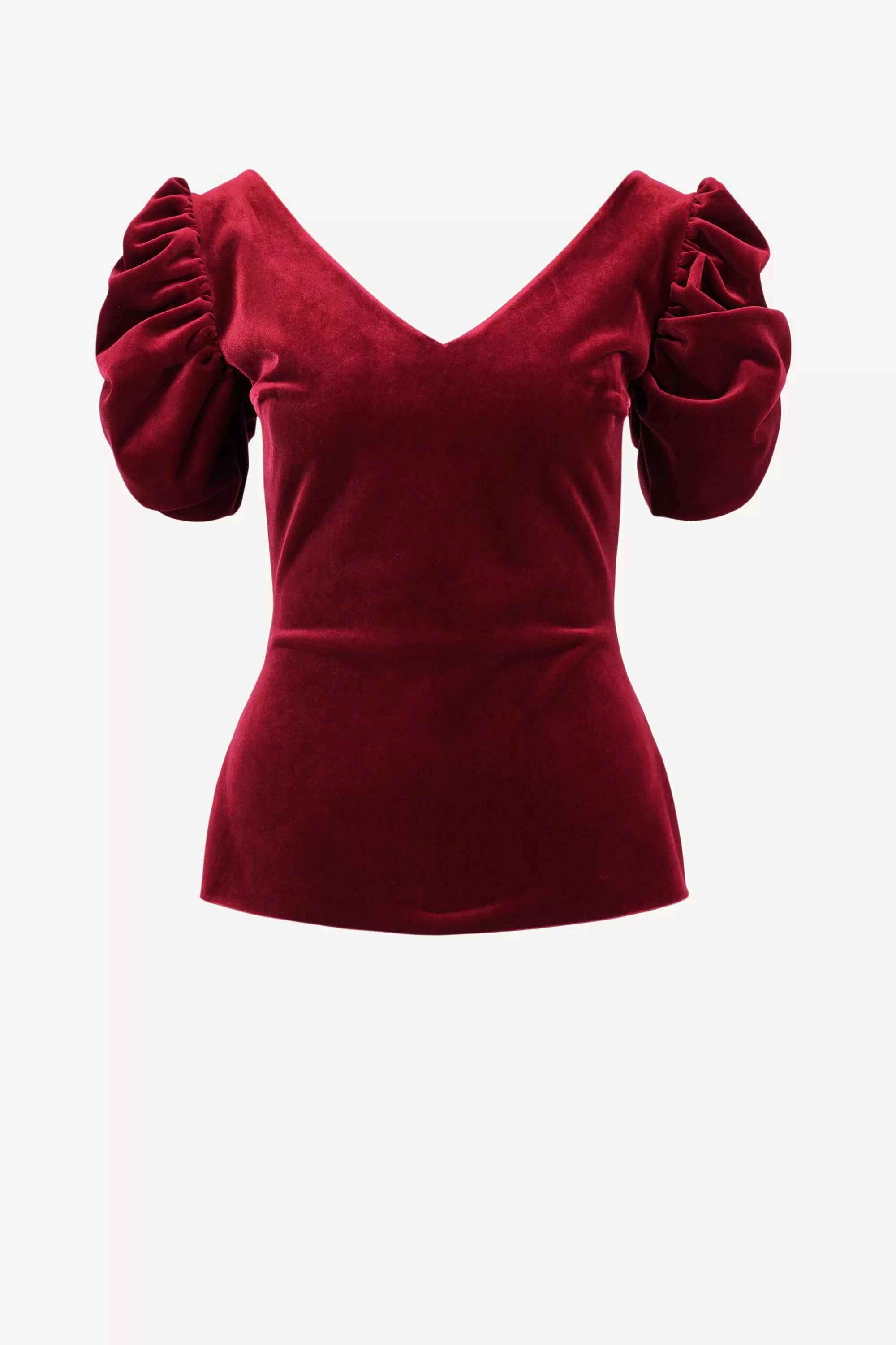 Frauen Chiara Boni Bluse Sakiolina In Garnet