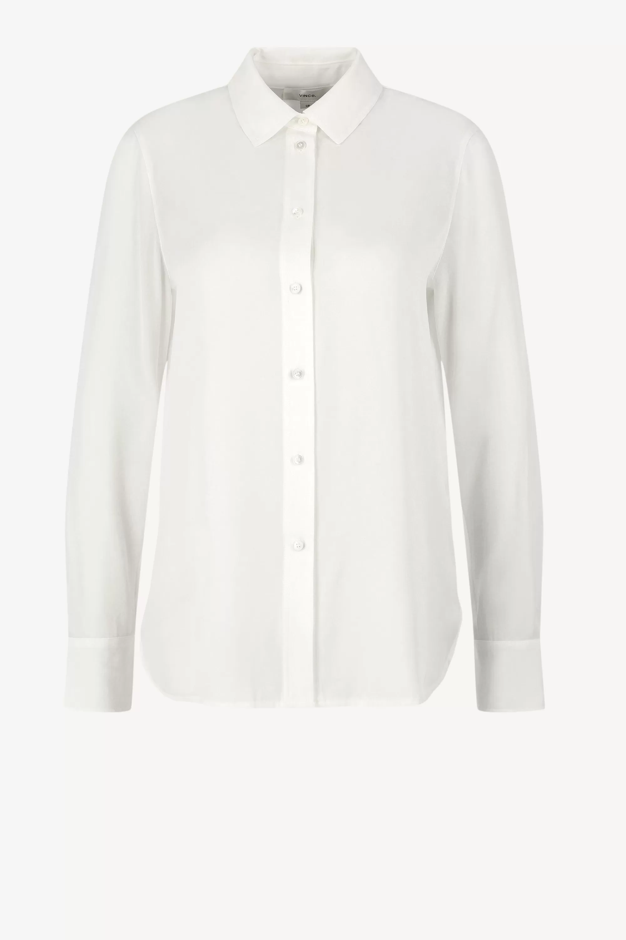 Frauen Vince Bluse Slim Fitted In Optic White