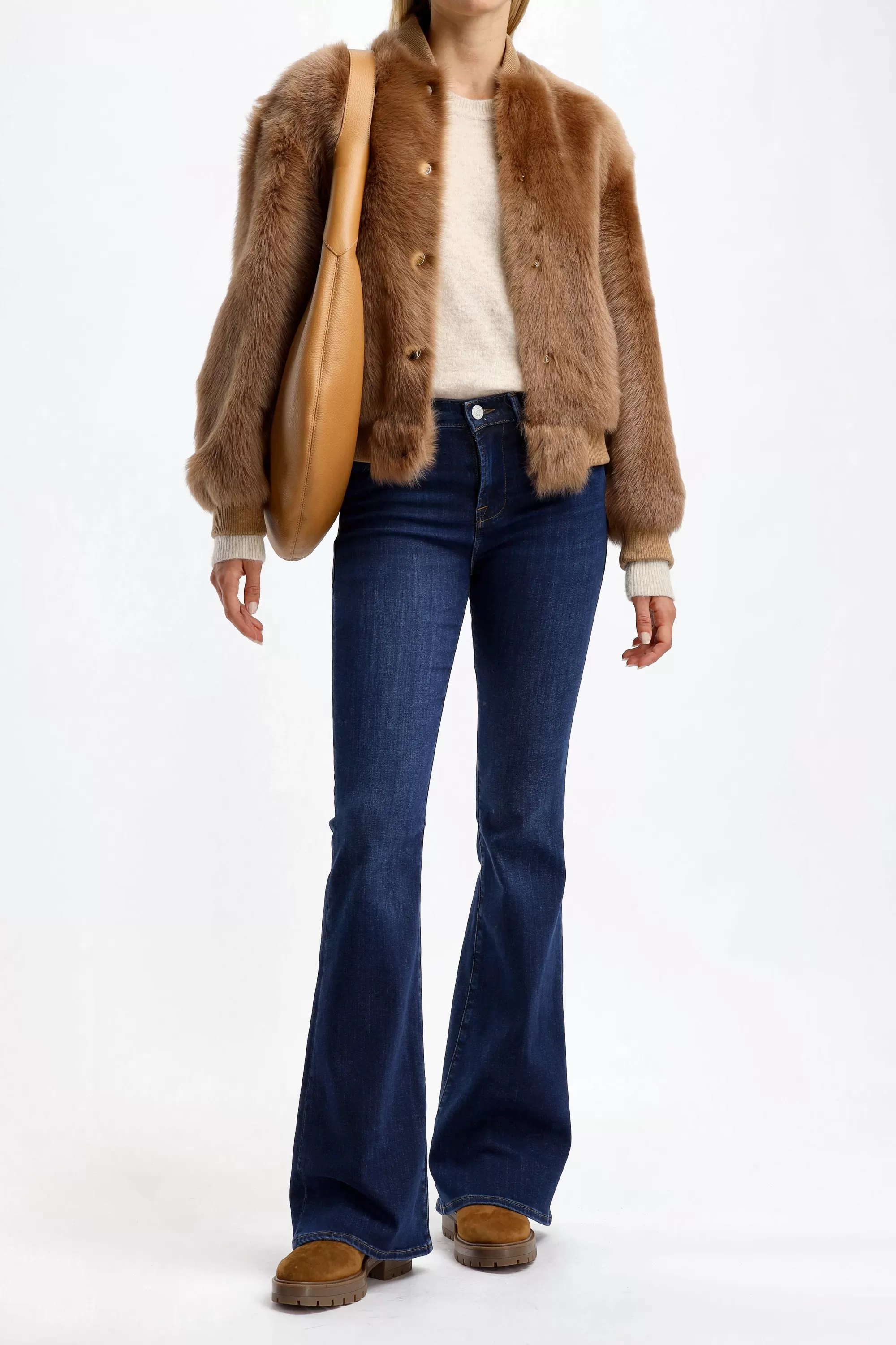 Frauen Jadia Bomberjacke Bobby In Camel