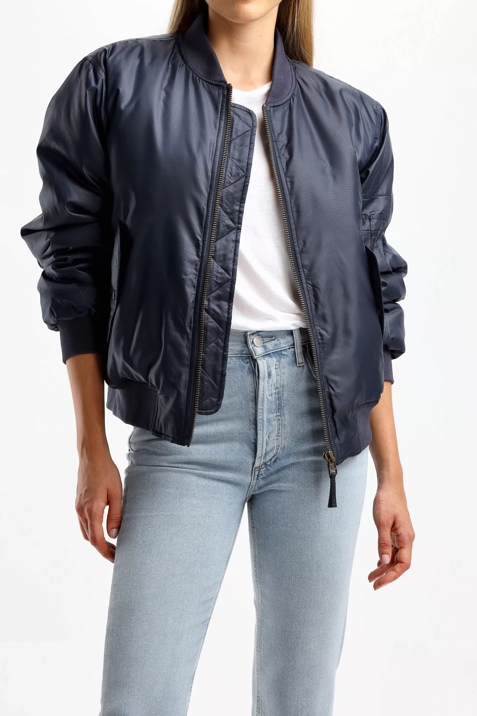 Frauen Anine Bing Bomberjacke Leon In Midnight Navy