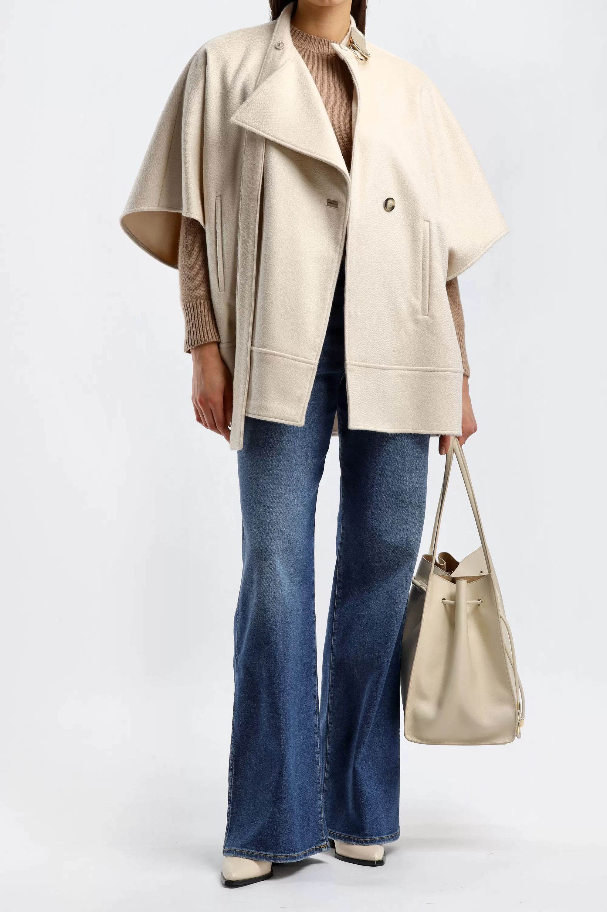 Frauen Max Mara Cape Haven In Sand