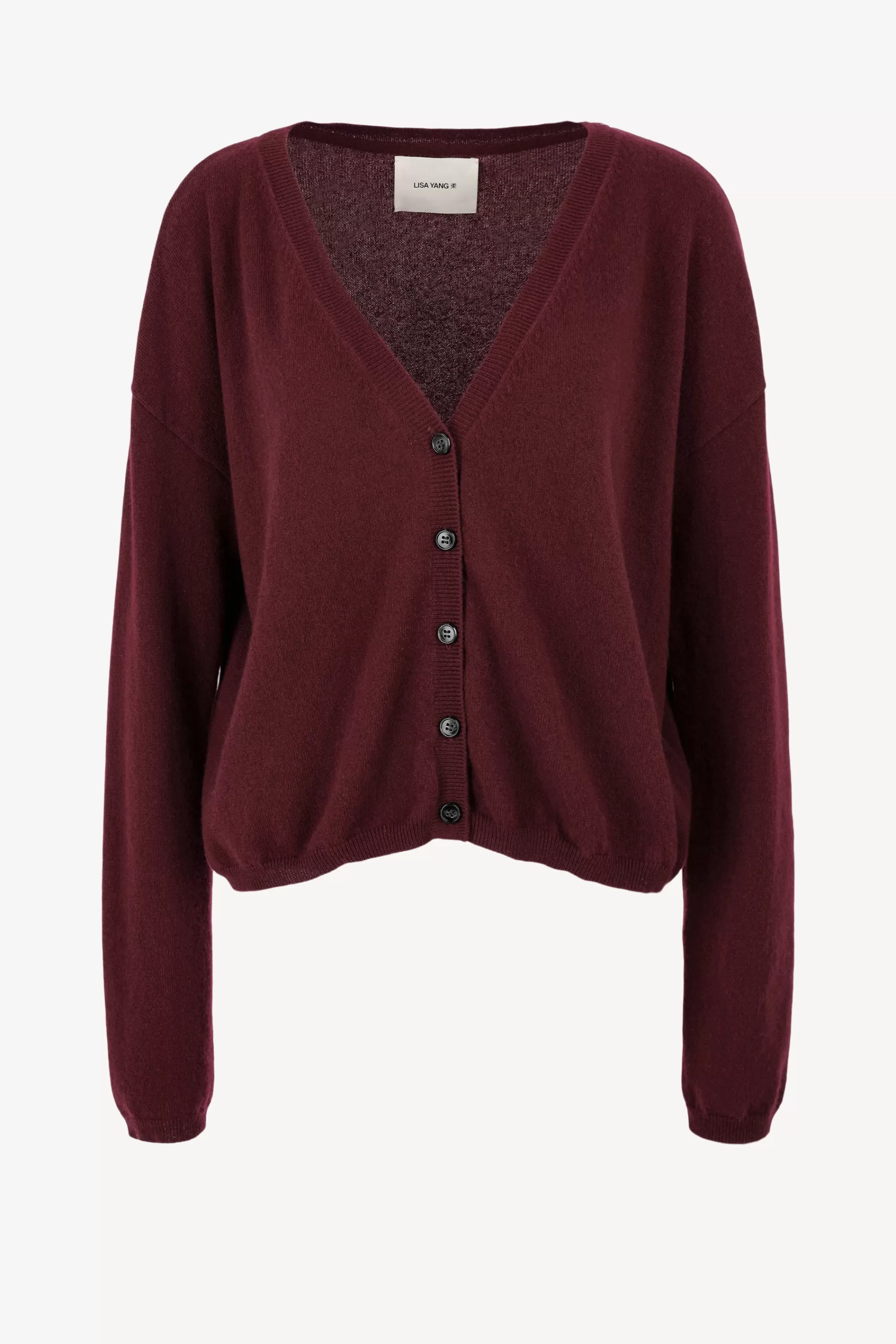 Frauen Lisa Yang Cardigan Abby In Cherry