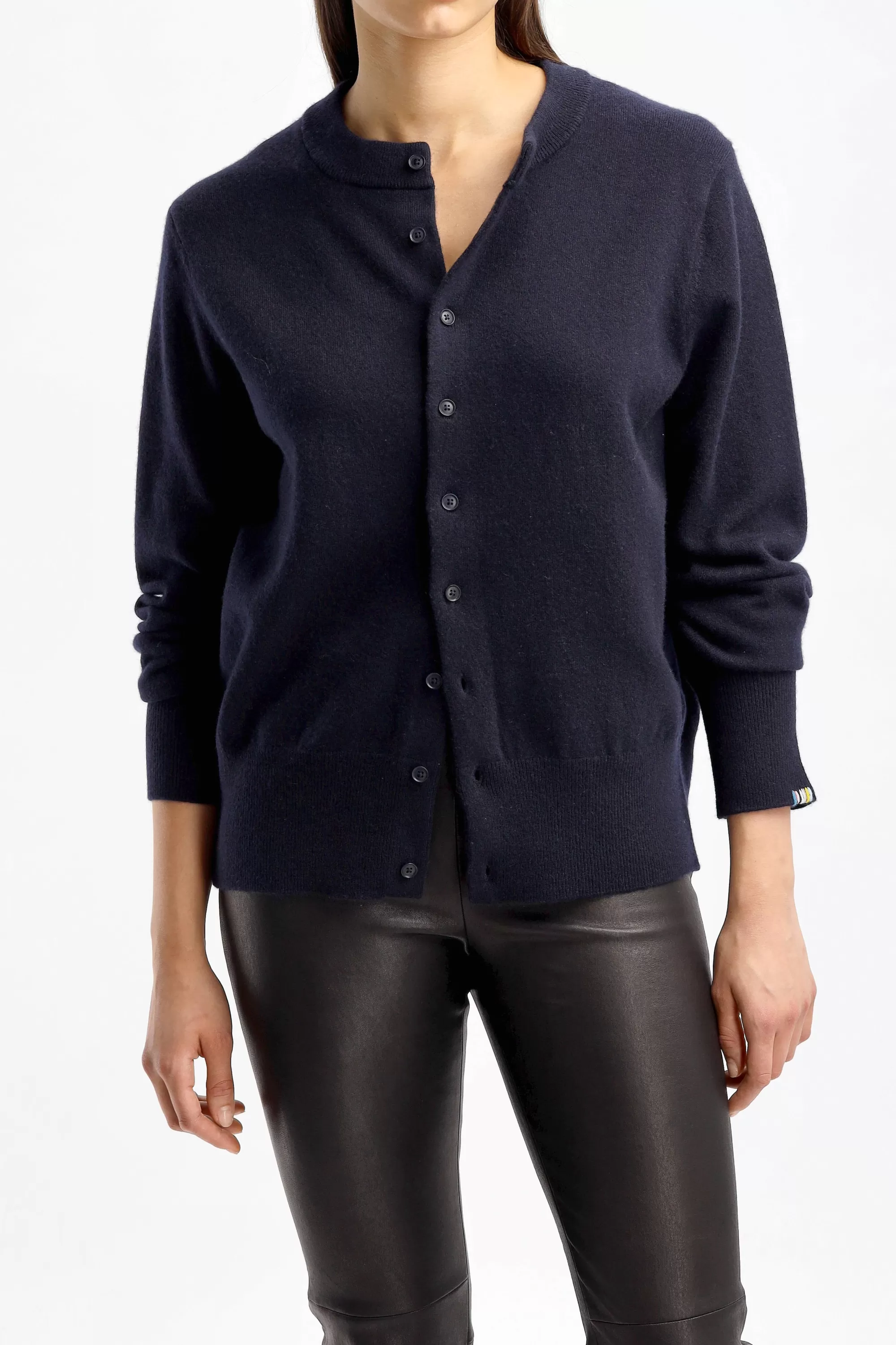 Frauen Extreme Cashmere Cardigan Be Game N°283 In Navy