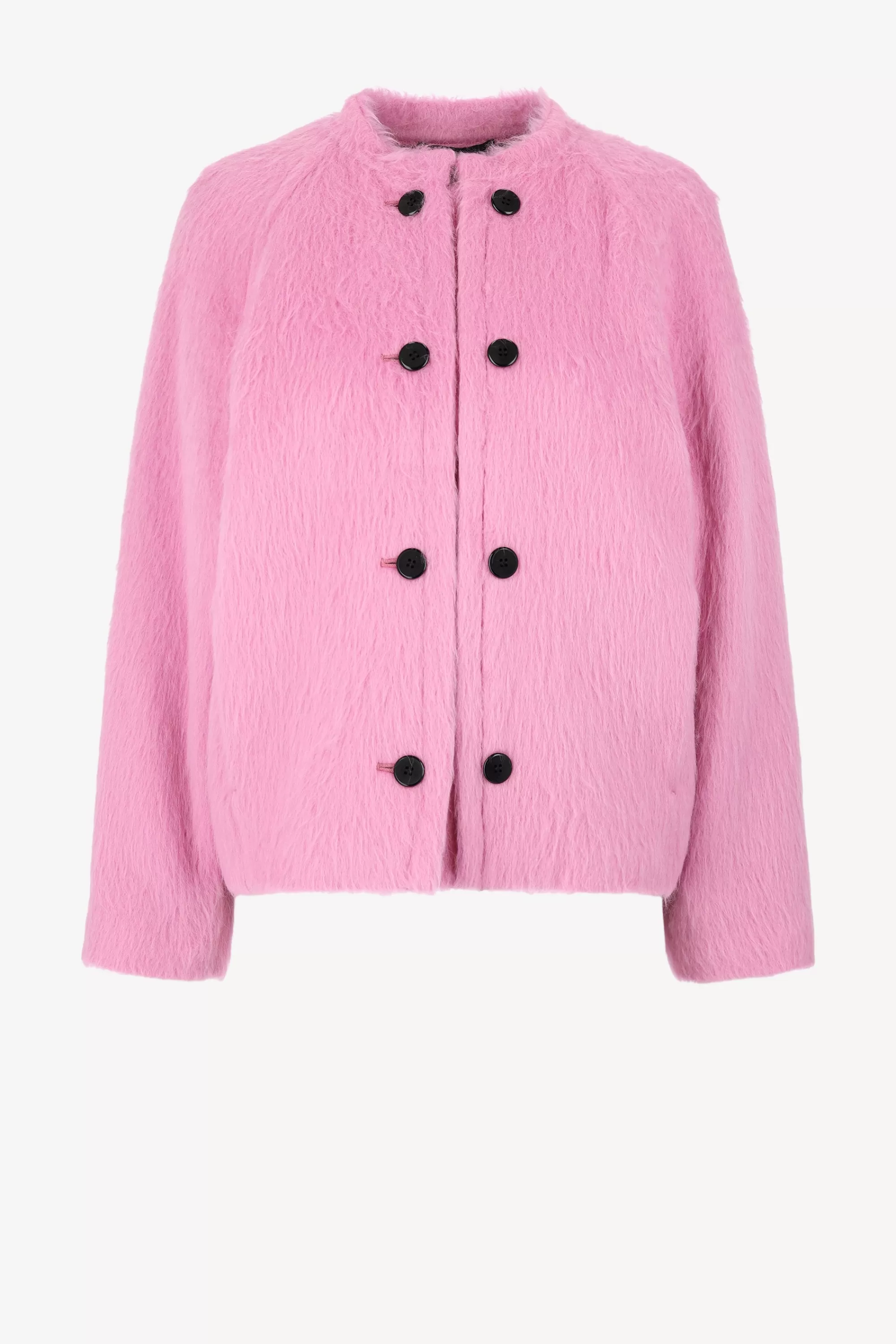 Frauen Max Mara Cardigan Donald In Fuchsie