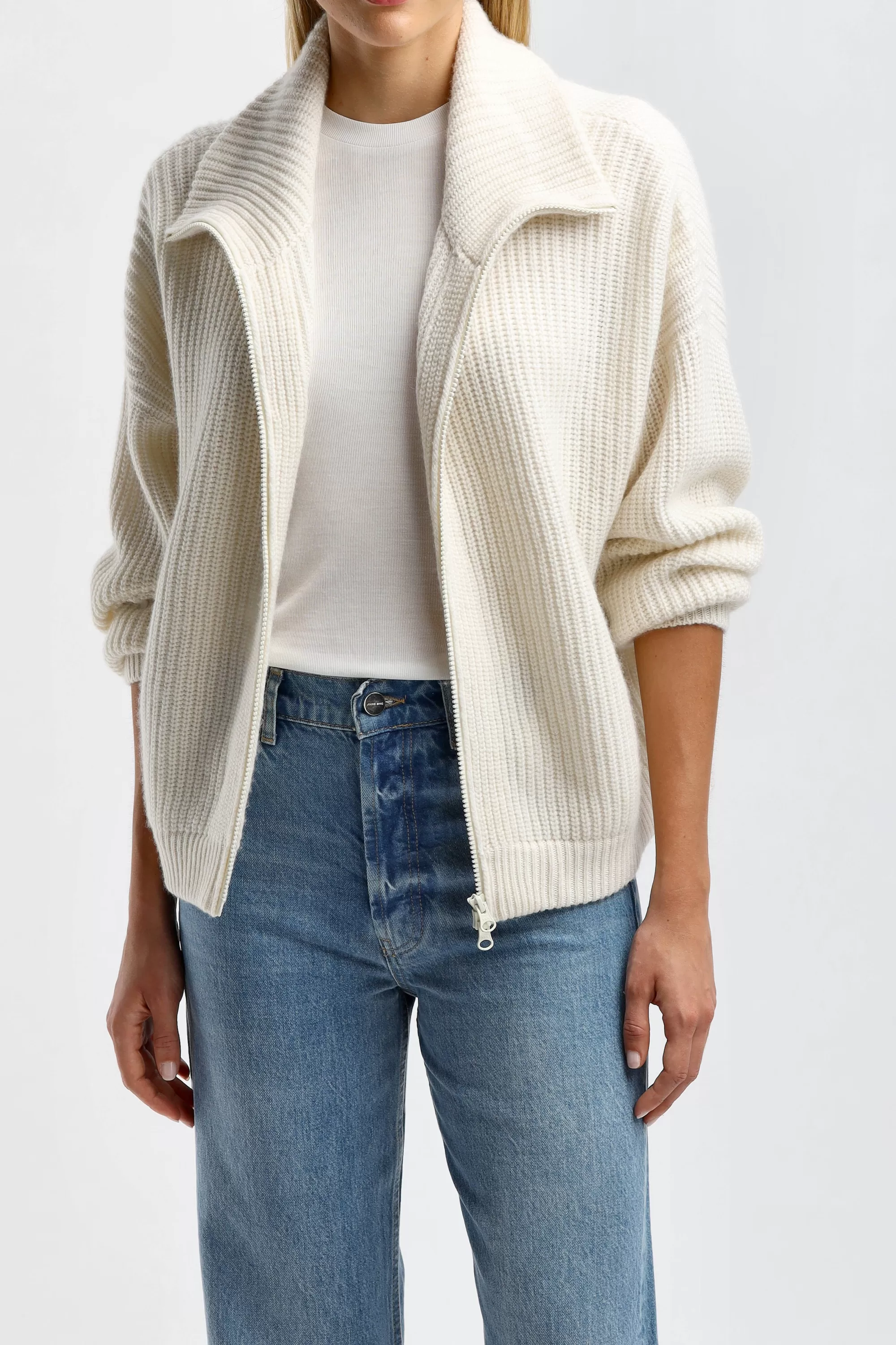 Frauen Lisa Yang Cardigan Mela In Cream