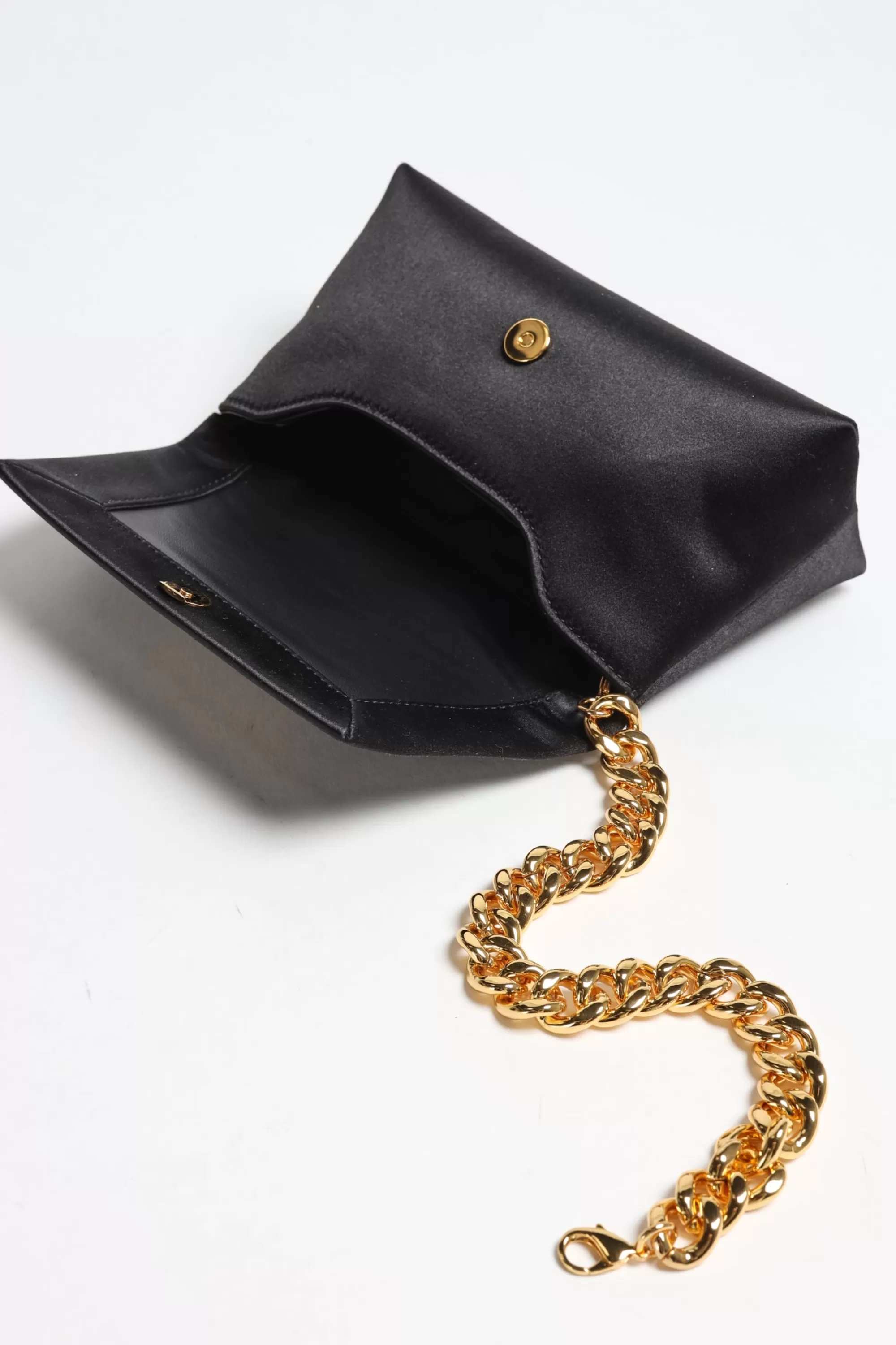 Frauen Tom Ford Clutch Satin Mini Chain In Schwarz