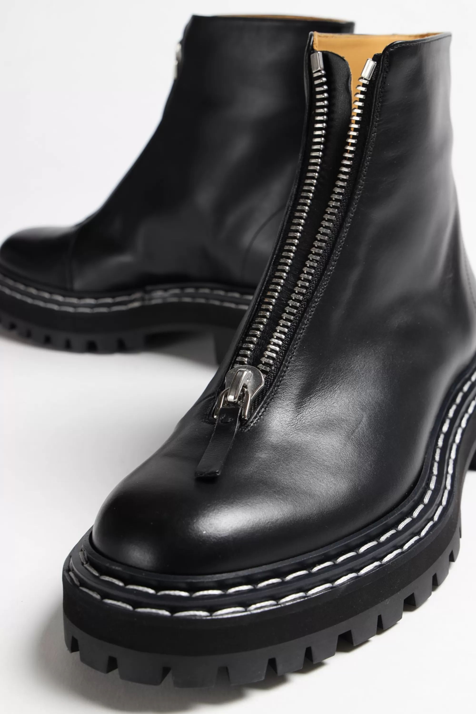 Frauen Proenza Schouler Combat Boots Lug In Schwarz