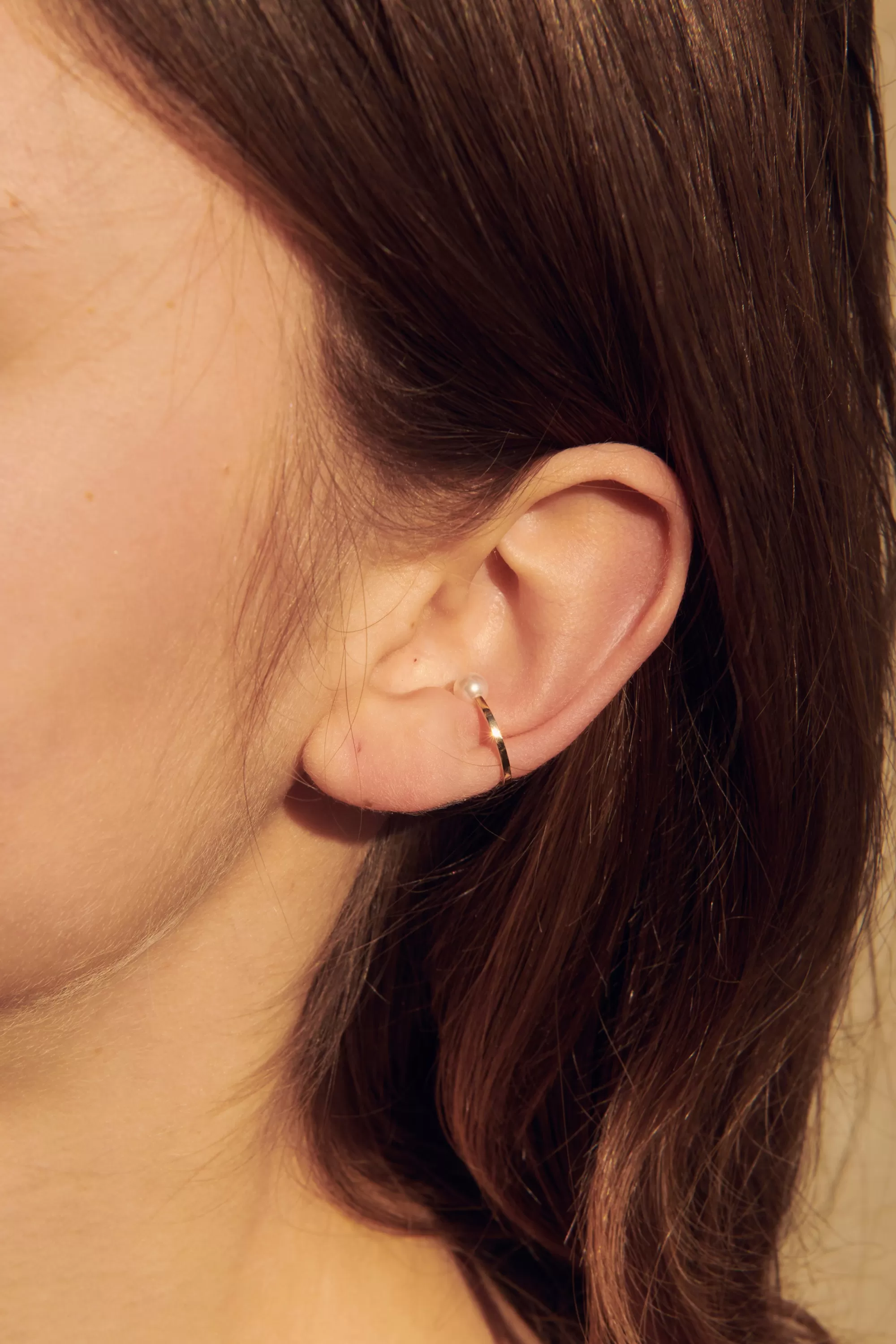 Frauen Sophie Bille Brahe Earcuff Mit Perle Emma Deux