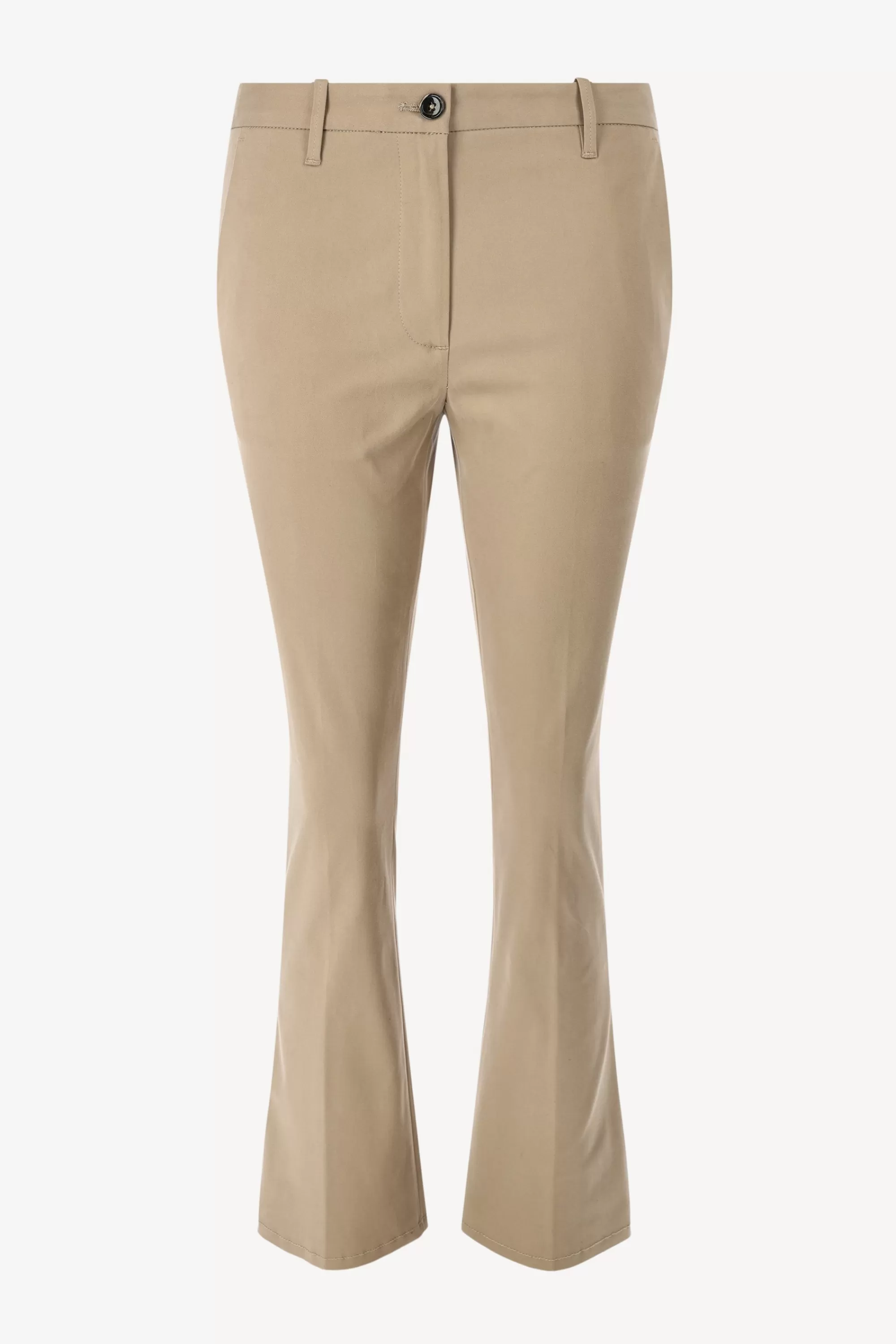 Frauen Nine In The Morning Hose Rome Trumpet In Beige