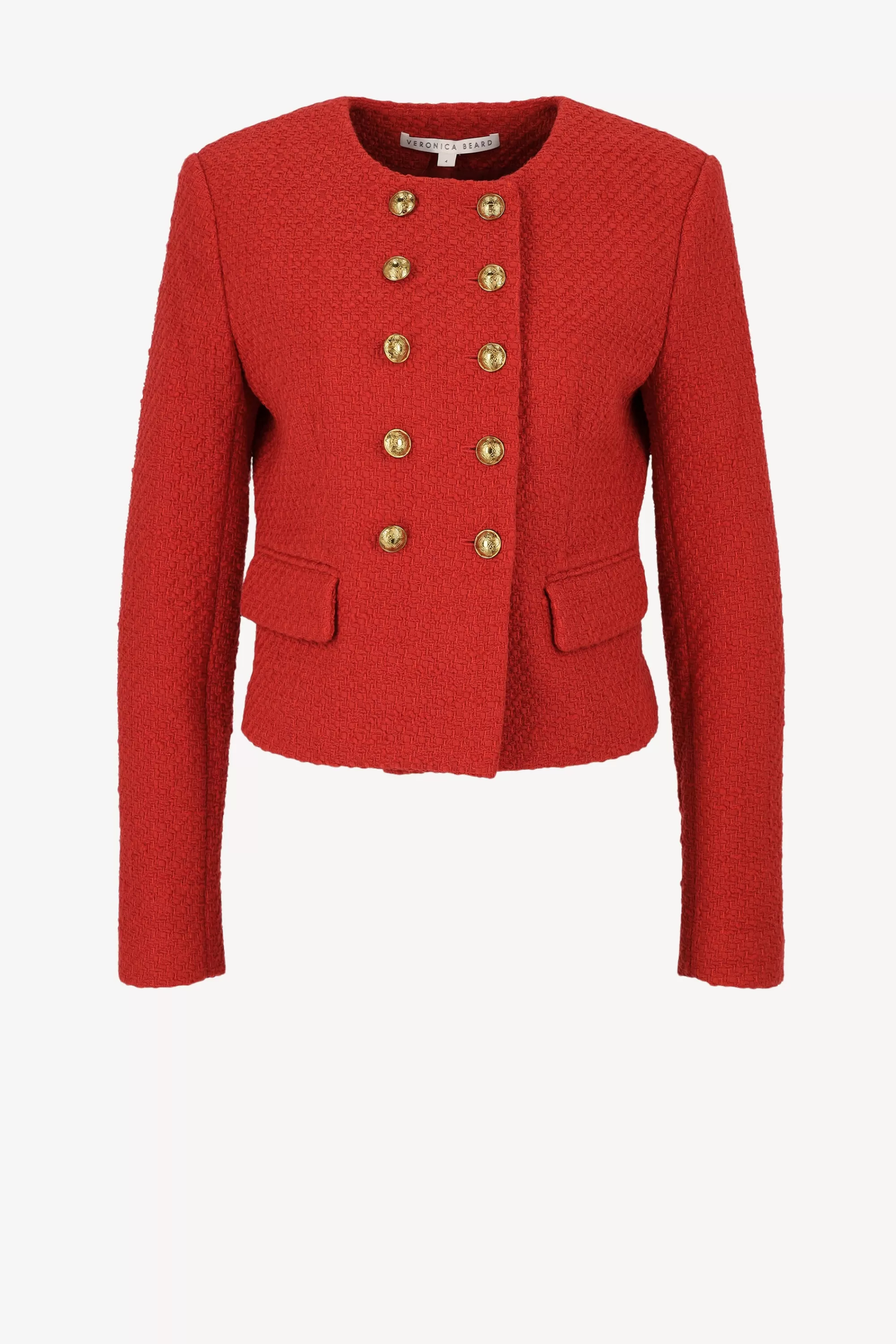 Frauen Veronica Beard Jacke Bentley In Nantucket Red