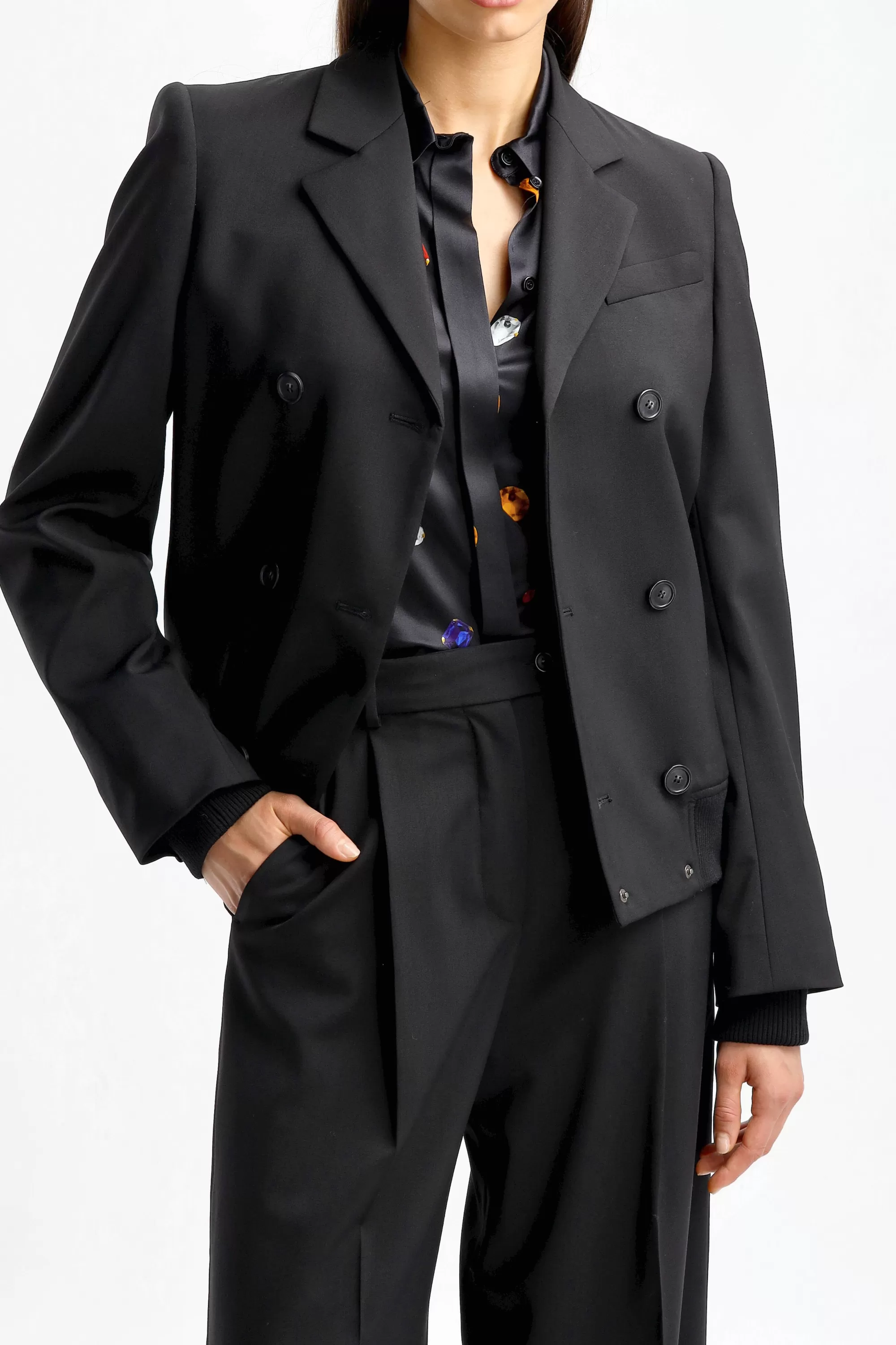 Frauen Sportmax Jacke Fascia In Schwarz