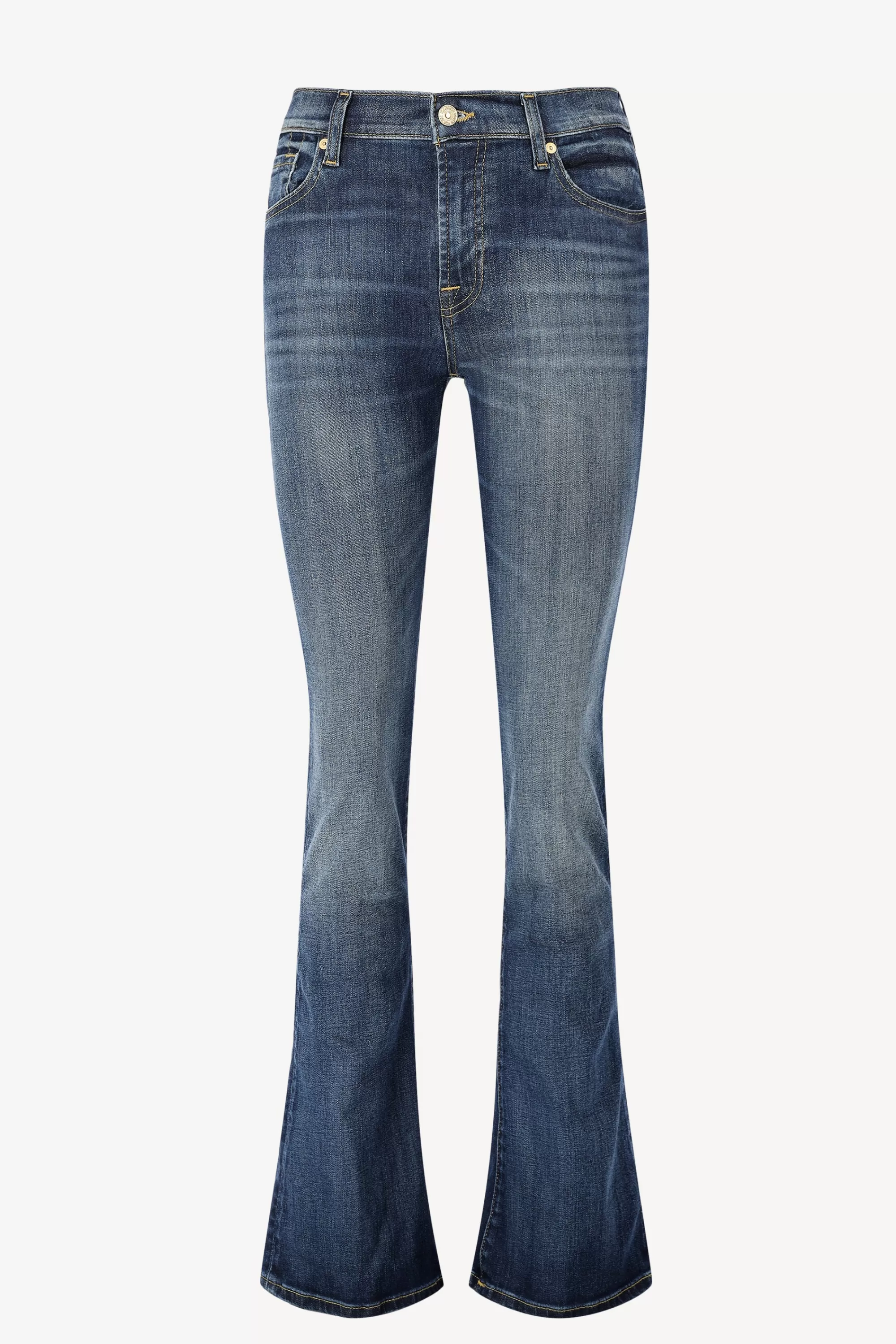 Frauen 7 For All Mankind Jeans Bootcut Nolita In Dark Blue