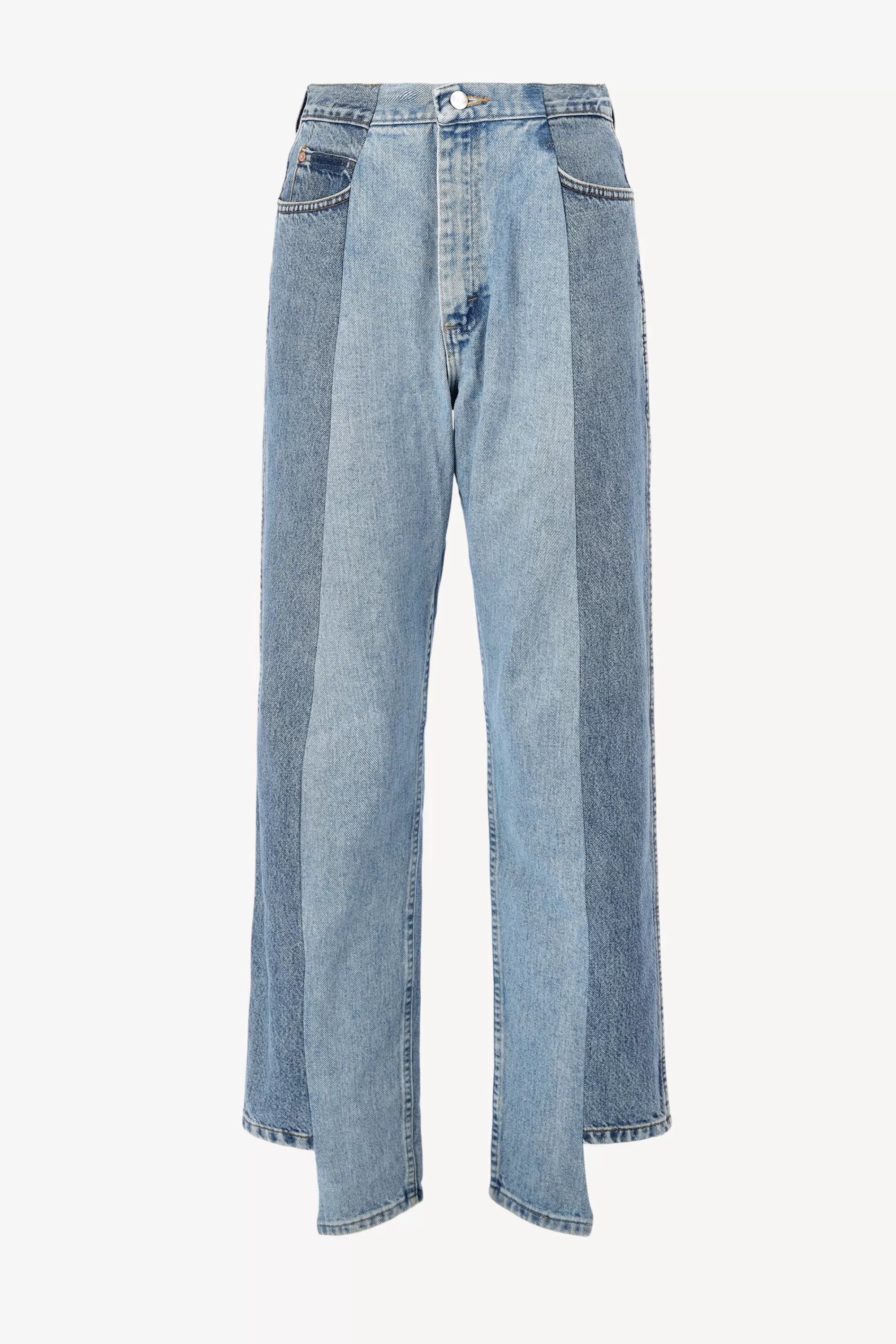 Frauen E.L.V. Denim Jeans Boyfriend In Mid/Light Blue