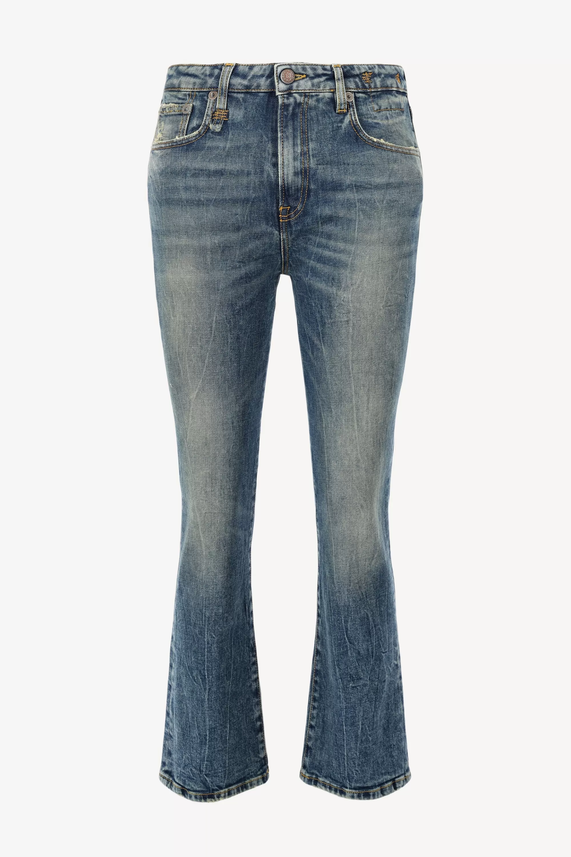 Frauen R13 Jeans Kick Fit In Kelly