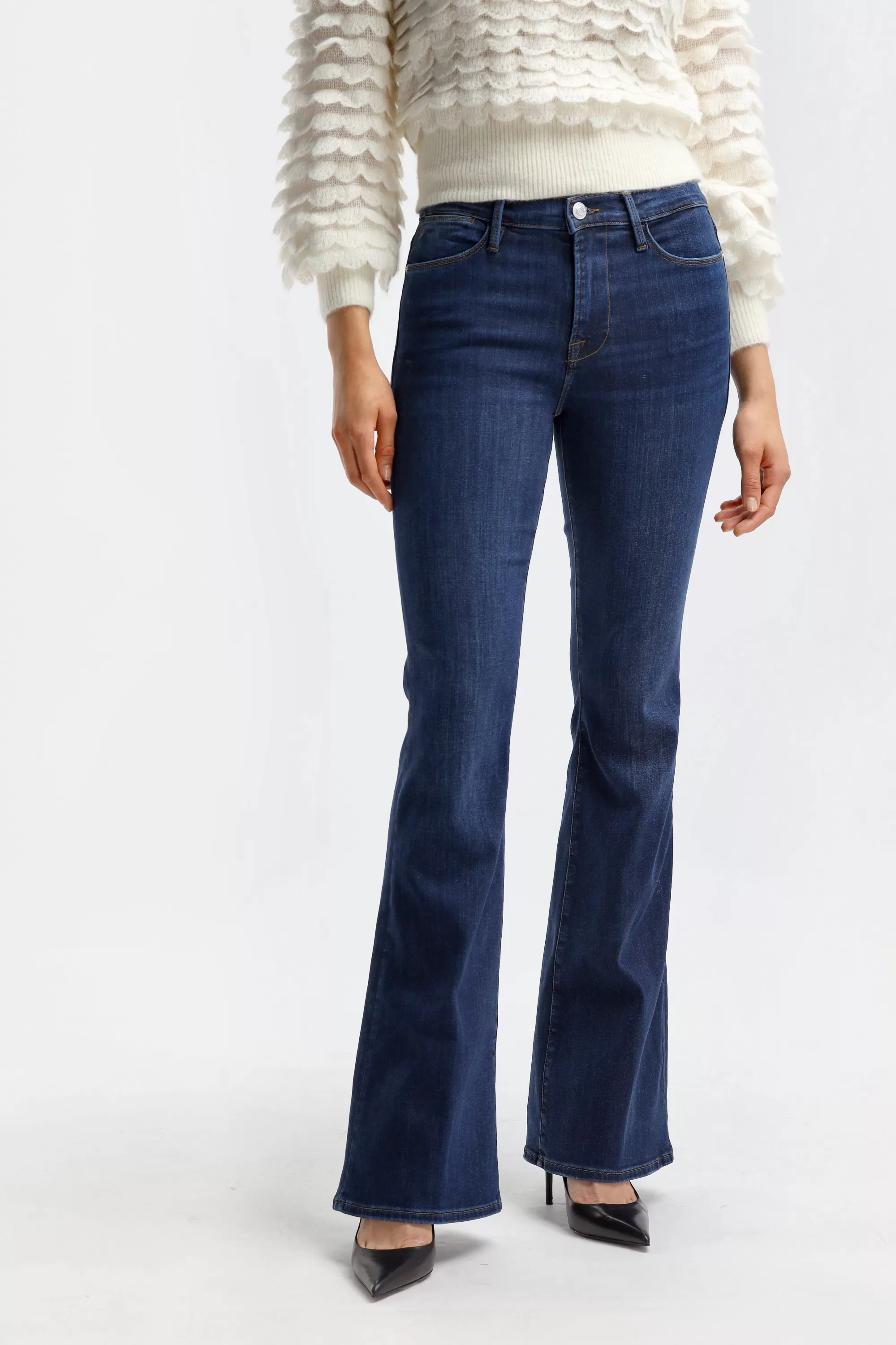 Frauen Frame Jeans Le High Flare In Majesty