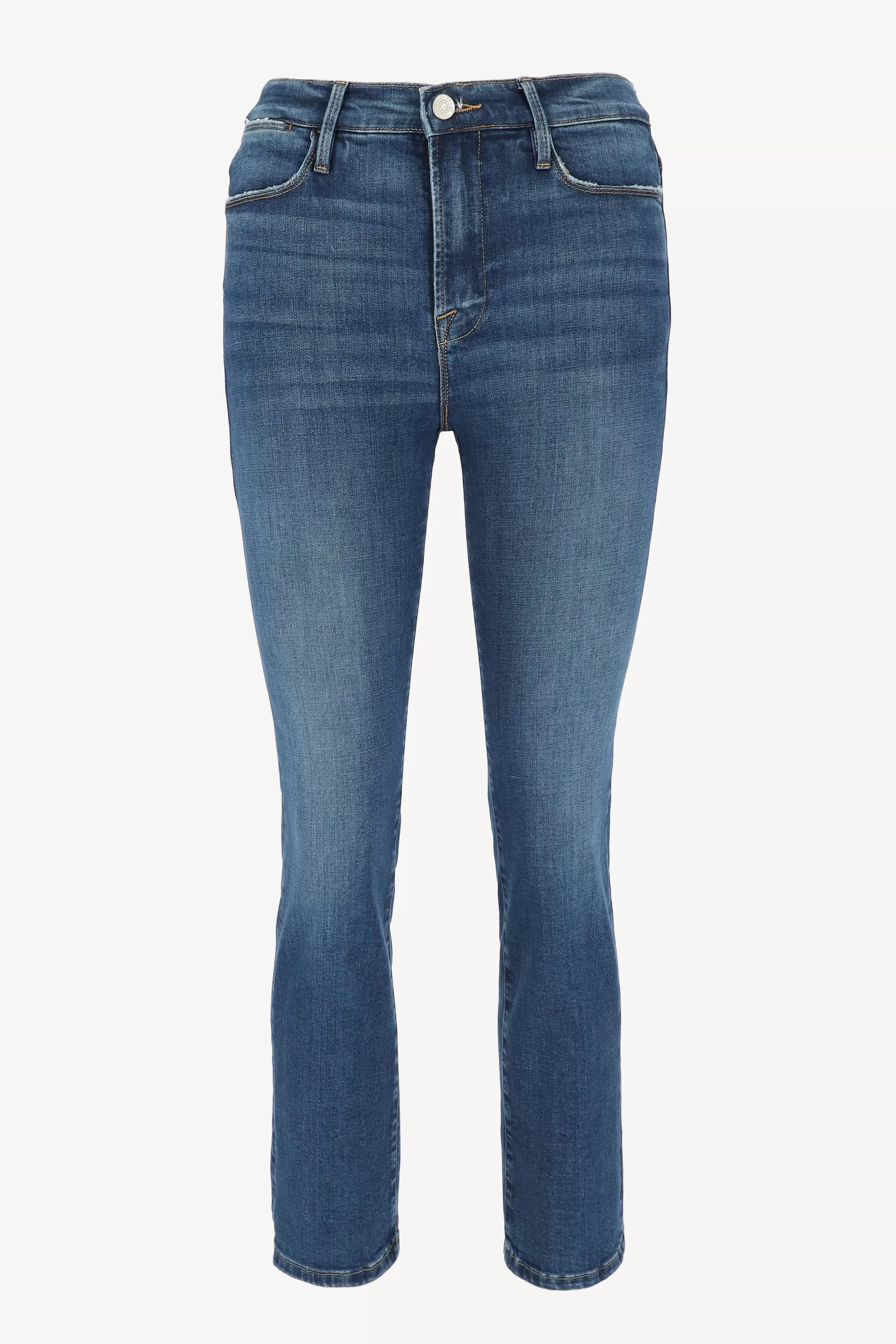 Frauen Frame Jeans Le High Straight In Earthbound