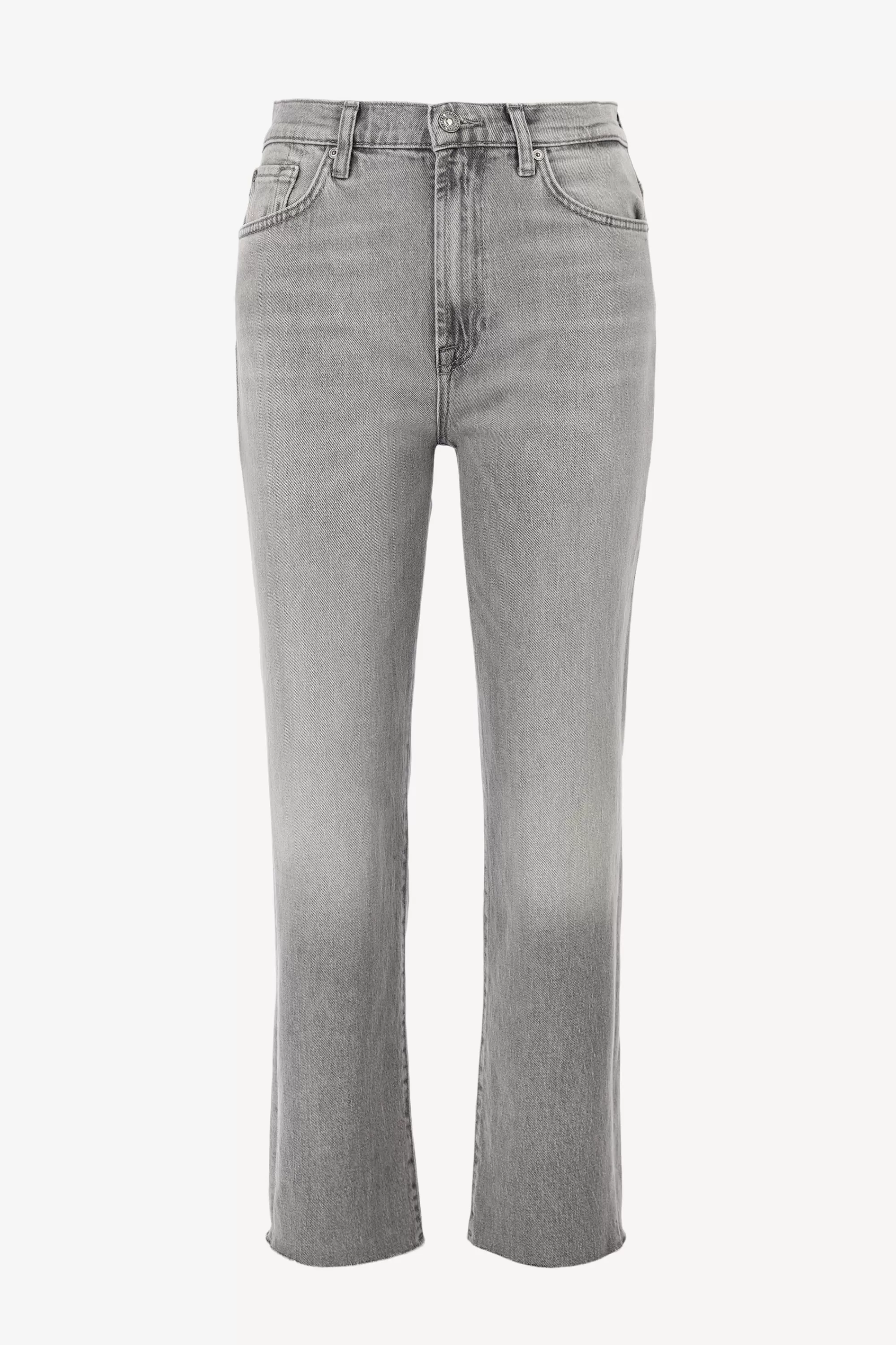 Frauen 7 For All Mankind Jeans Logan Stovepipe In Grau