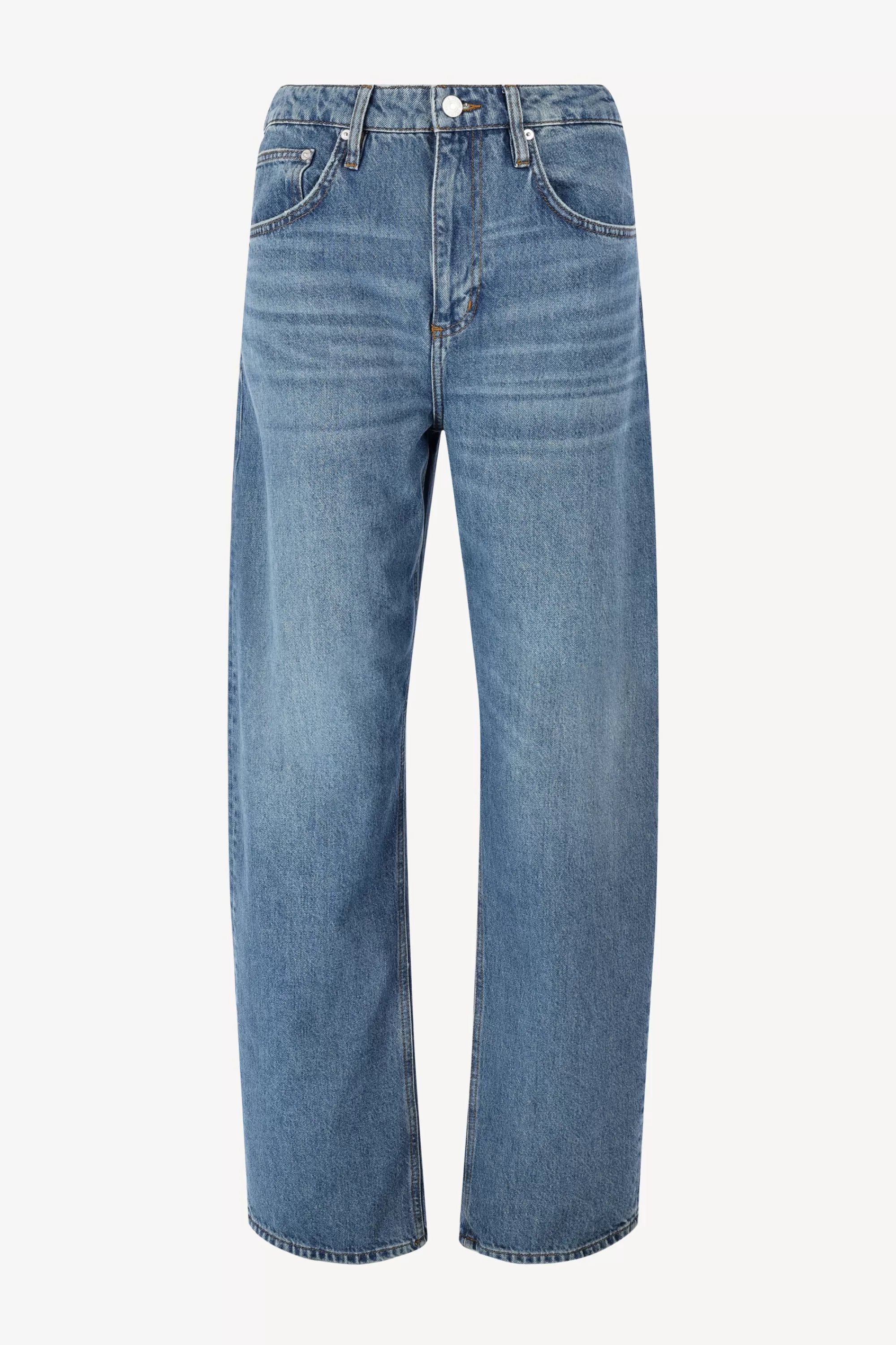 Frauen Frame Jeans Long Barrel In Caramia