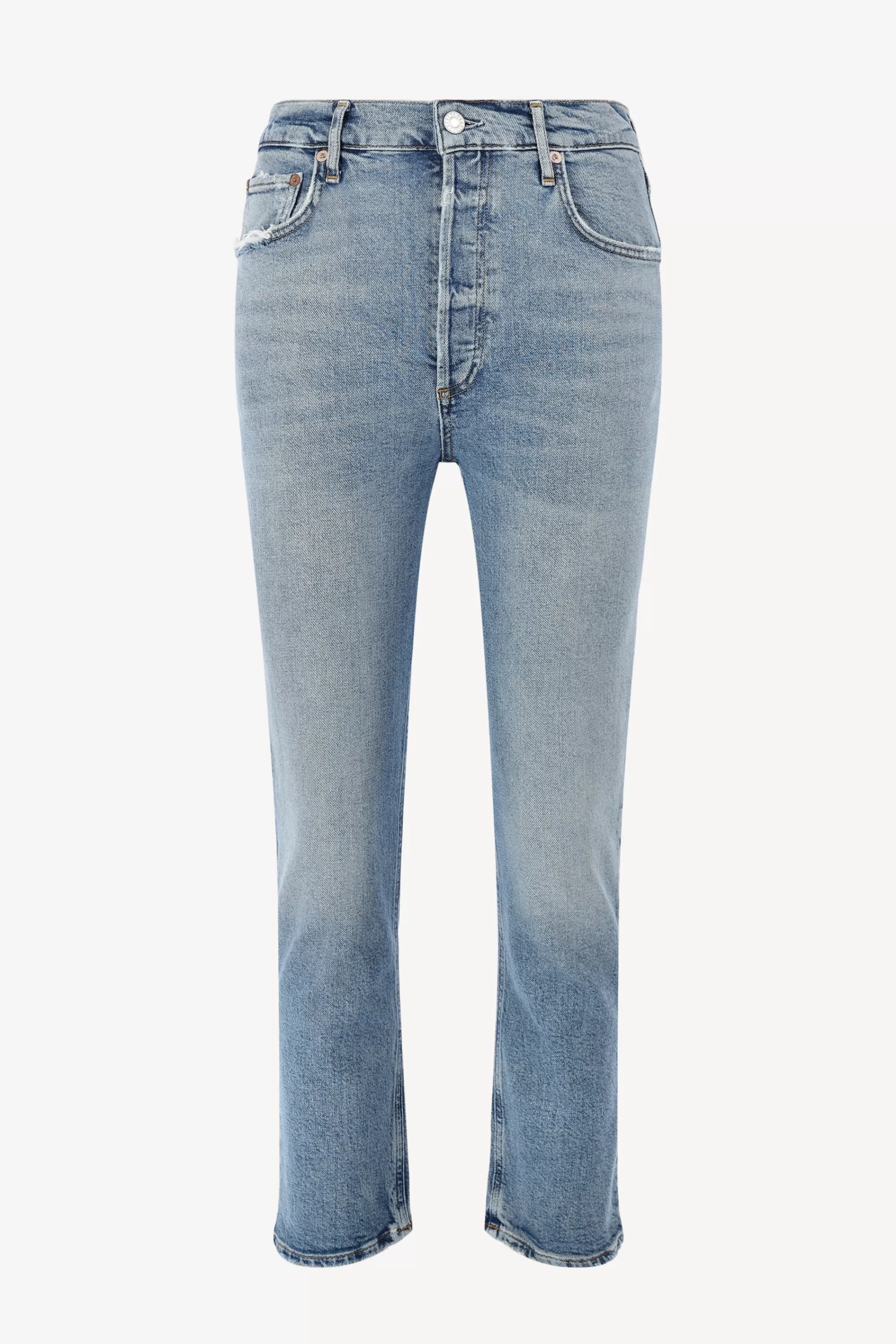 Frauen Agolde Jeans Riley High Rise In Cove