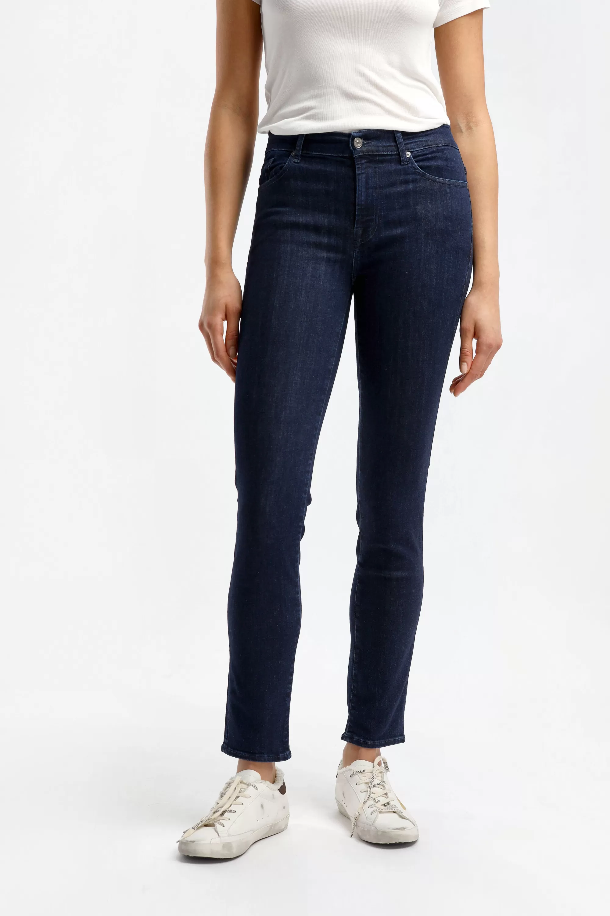 Frauen 7 For All Mankind Jeans Roxanne Soho In Dark Blue