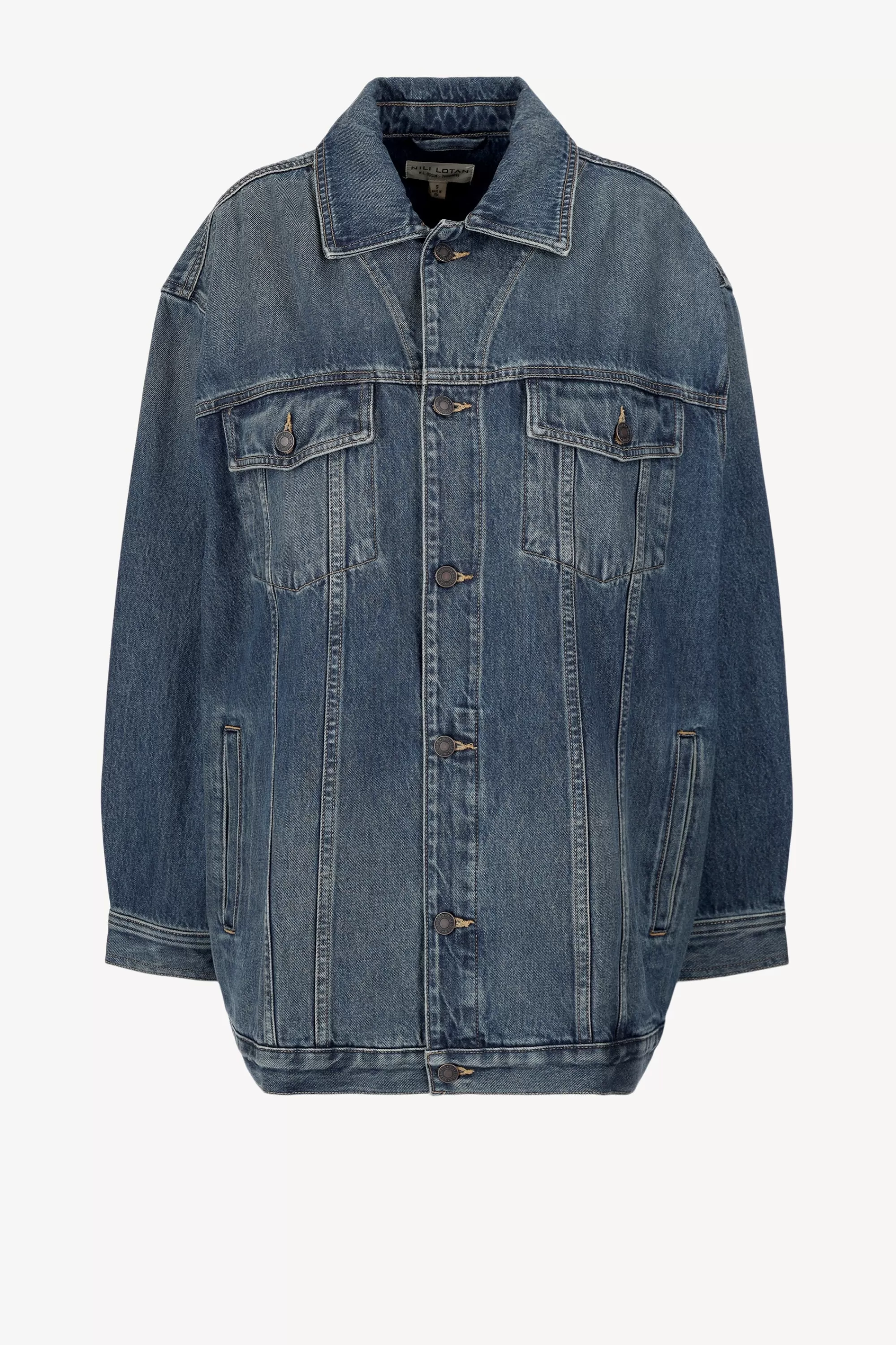 Frauen Nili Lotan Jeansjacke Adam In Simon Wash