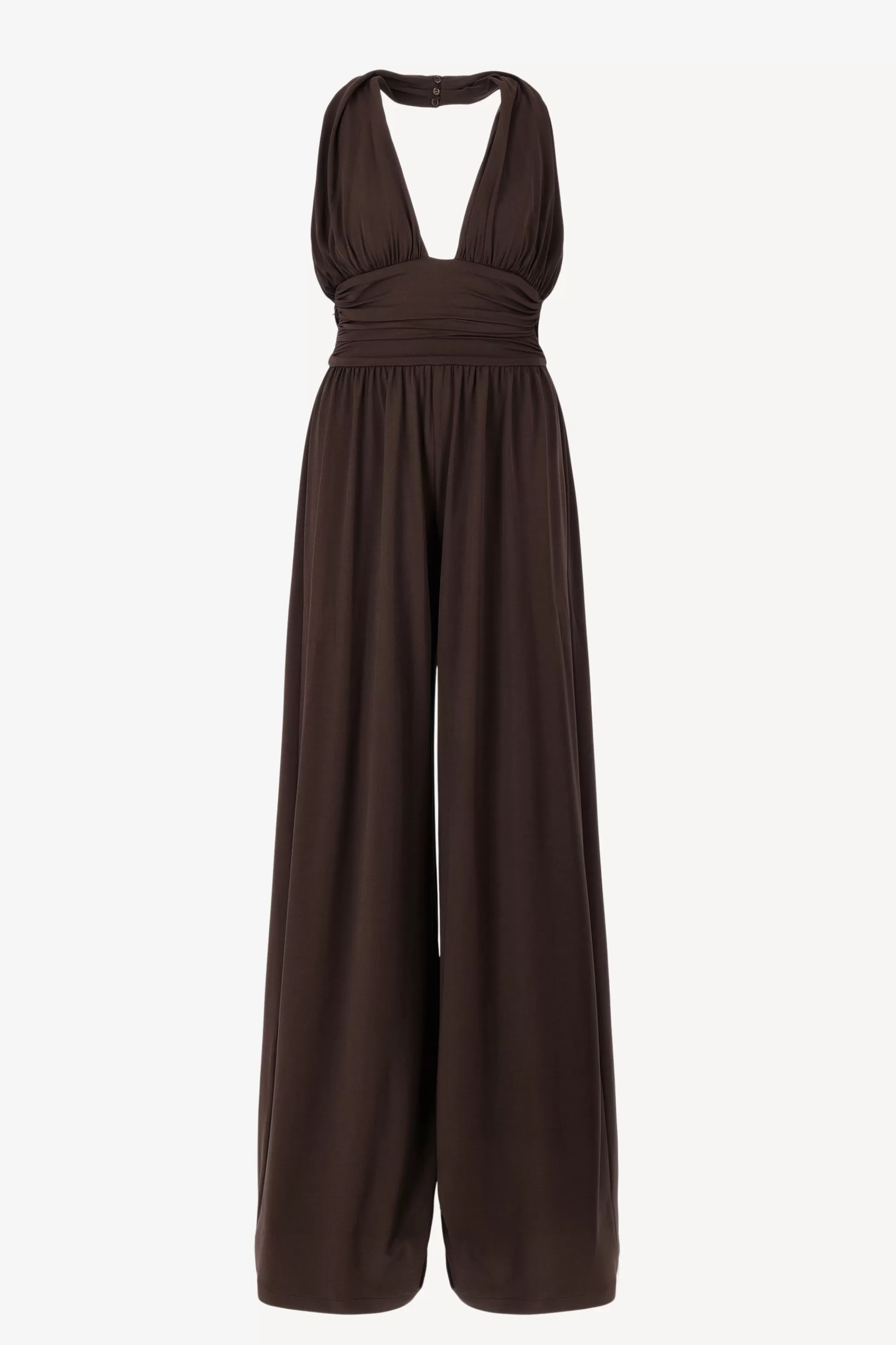 Frauen Michael Kors Collection Jumpsuit In Chocolate