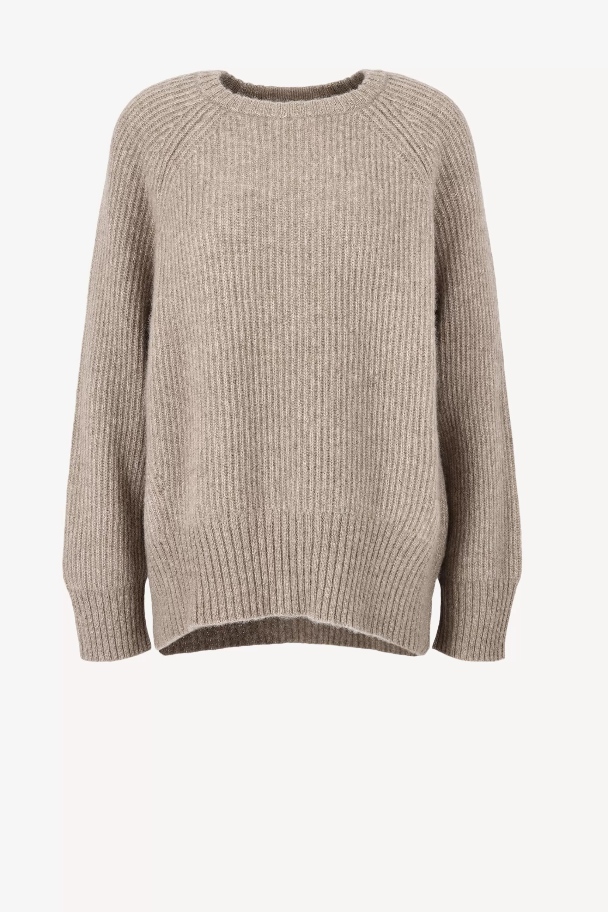 Frauen Allude Klassischer Pullover In Mokka