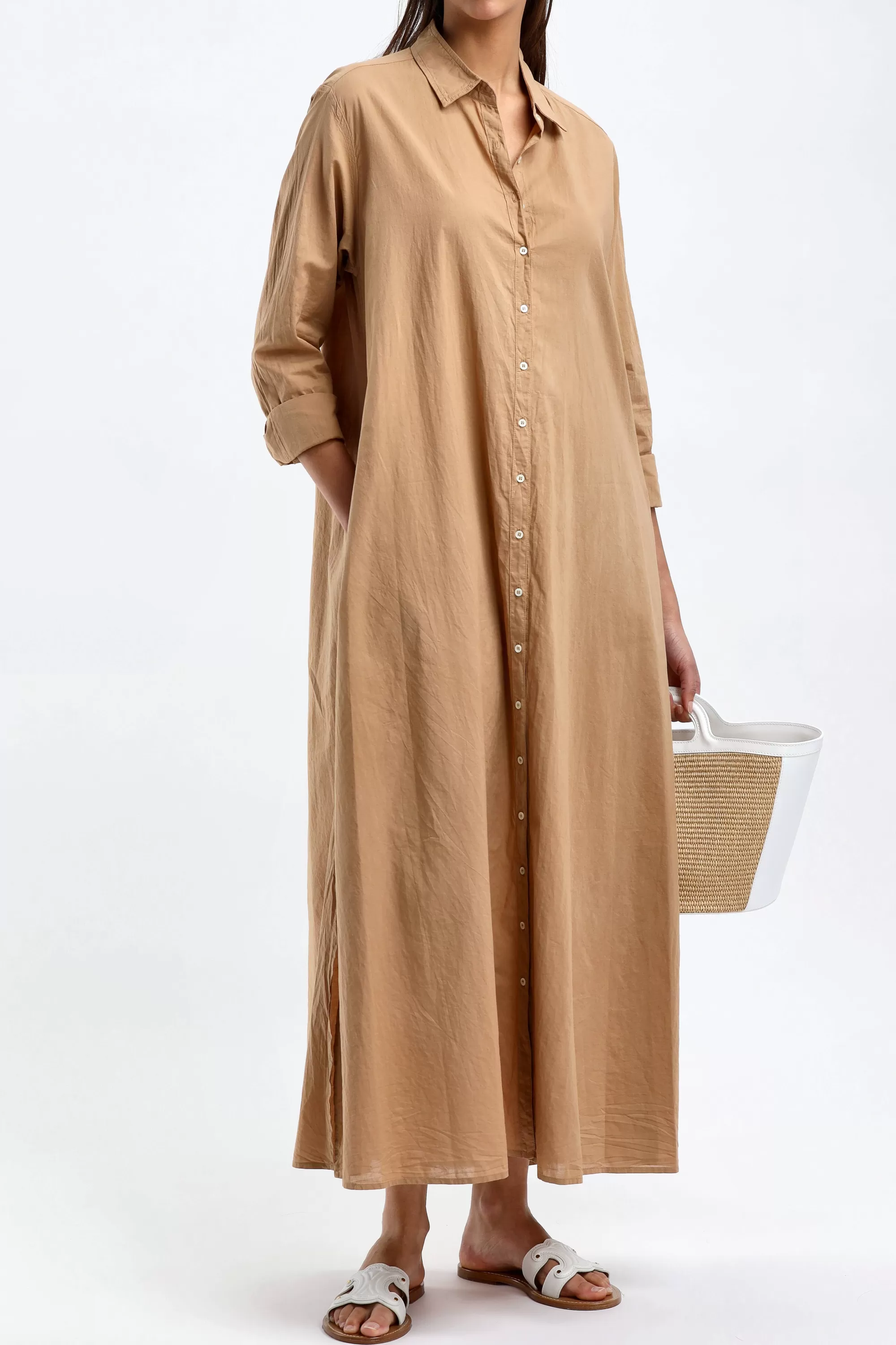 Frauen Xirena Kleid Boden In Hazelnut