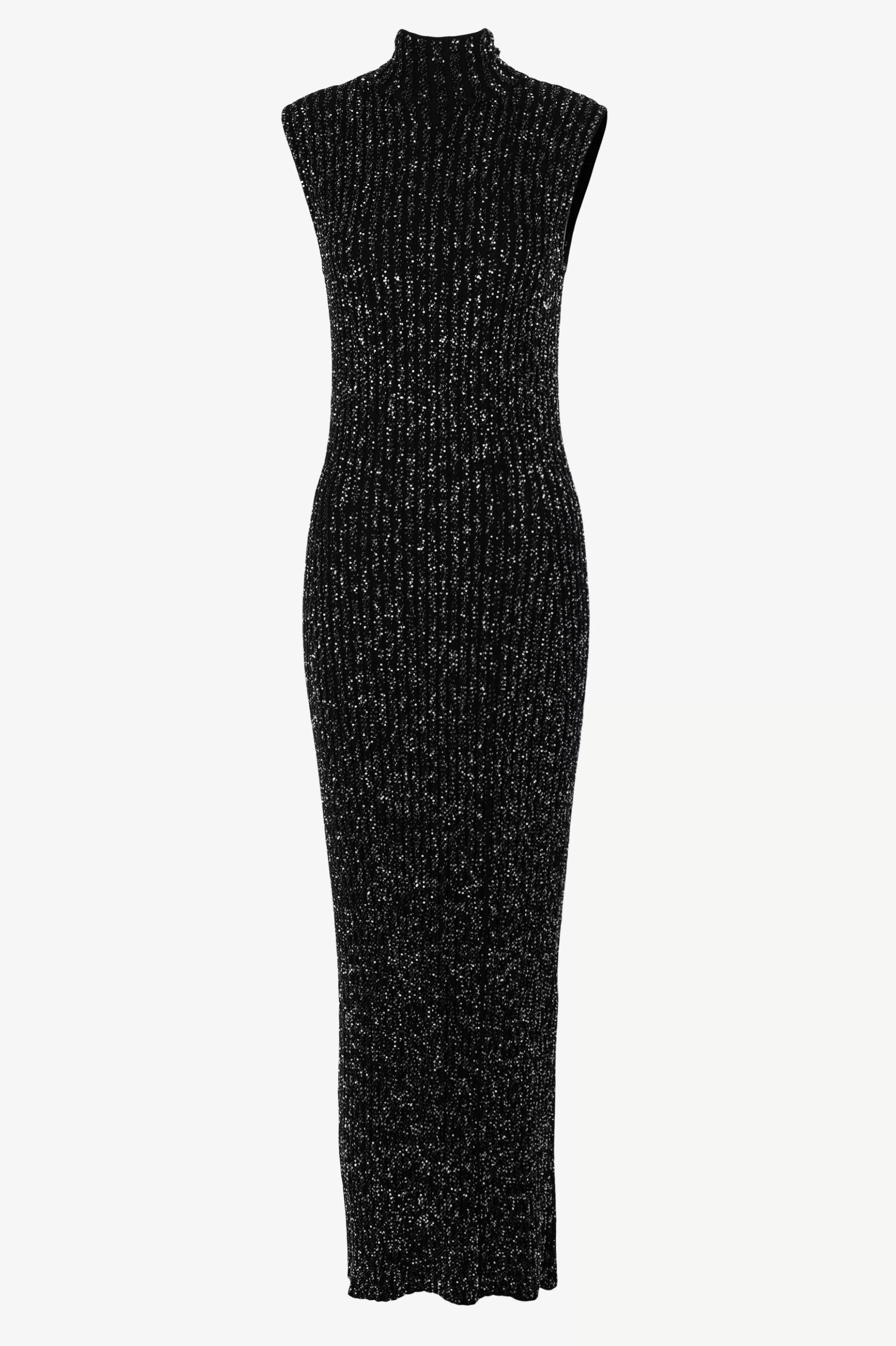 Frauen Missoni Kleid High Neck In Schwarz/Silber