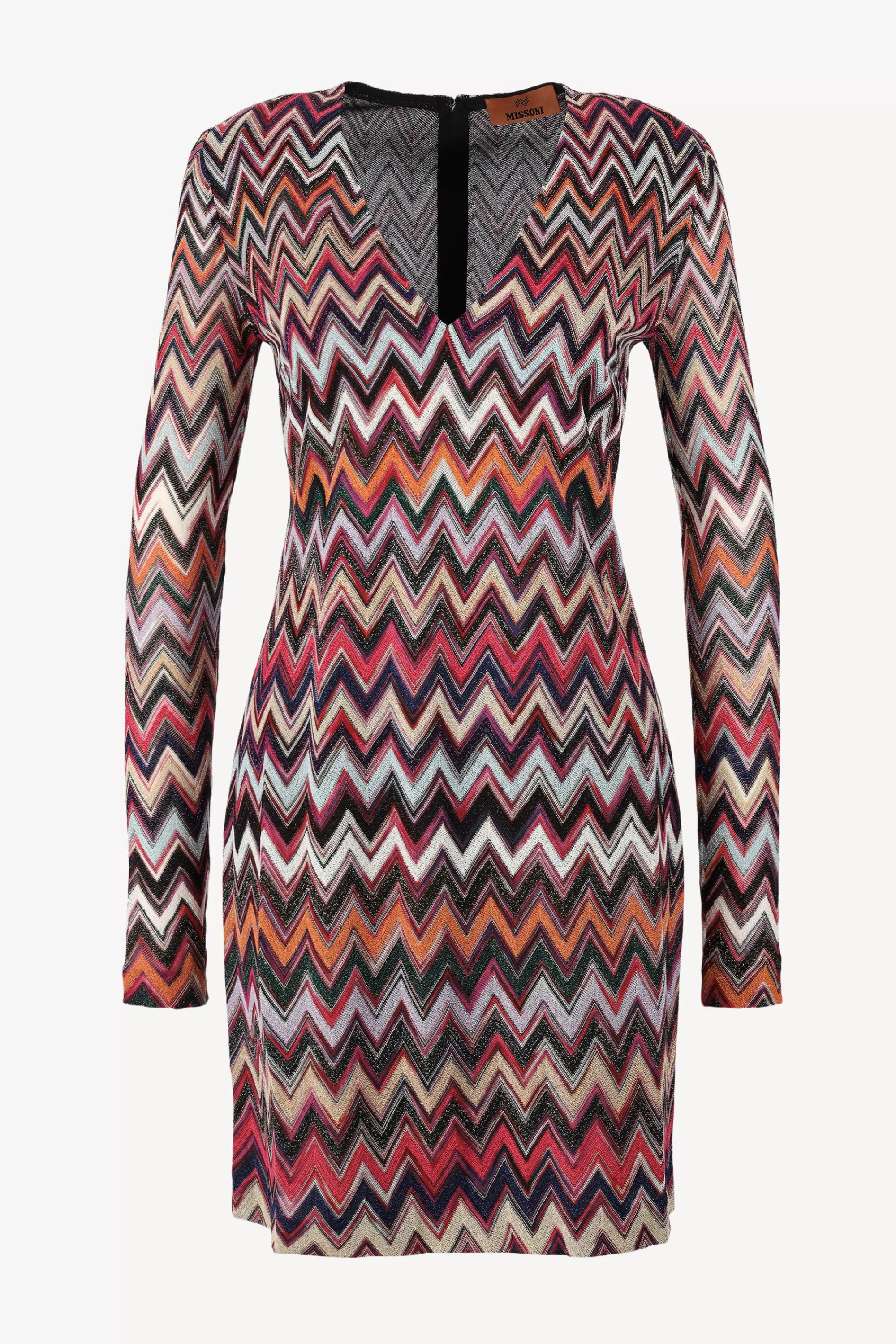 Frauen Missoni Kleid In Pink/Schwarz