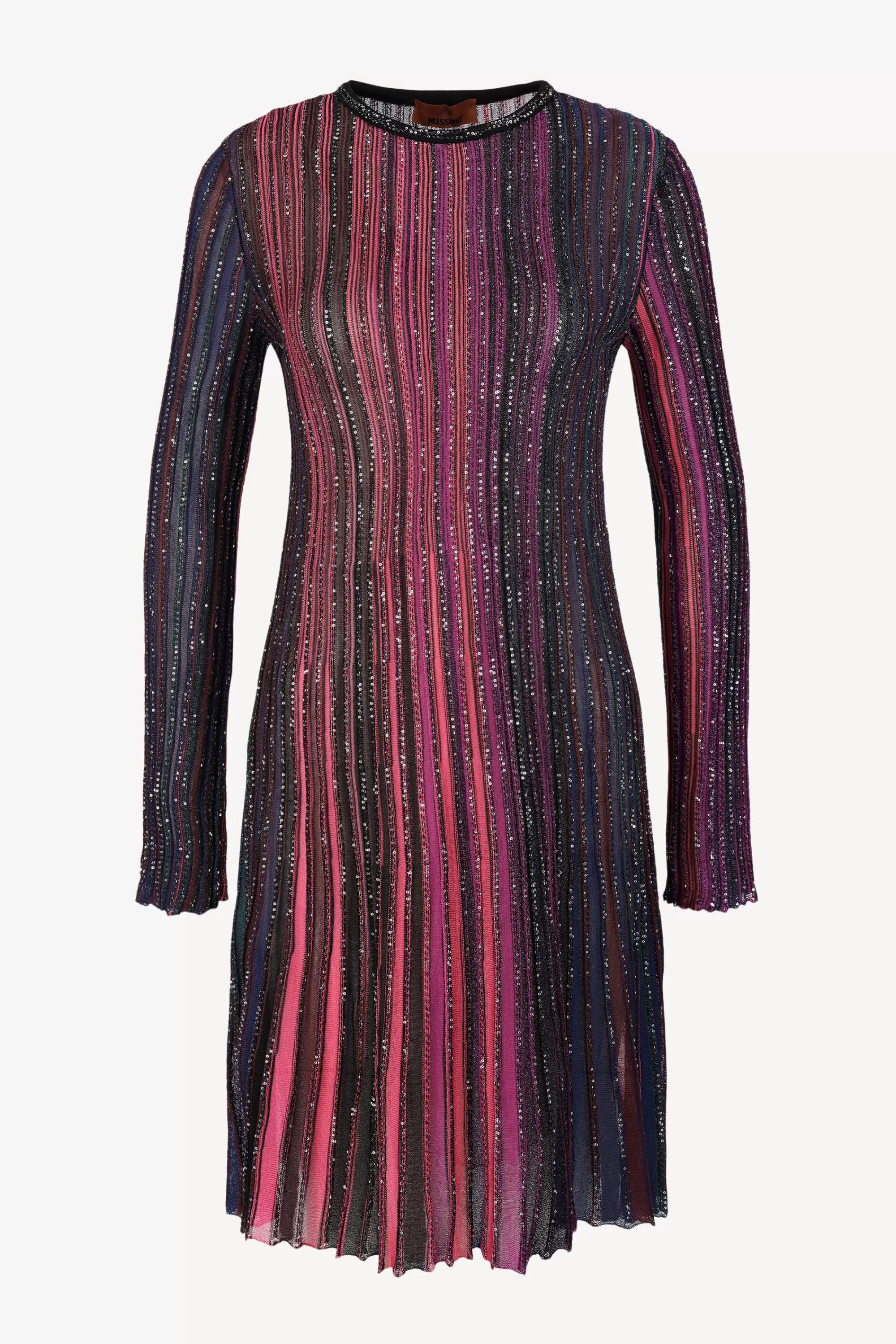 Frauen Missoni Kleid In Schwarz/Viola