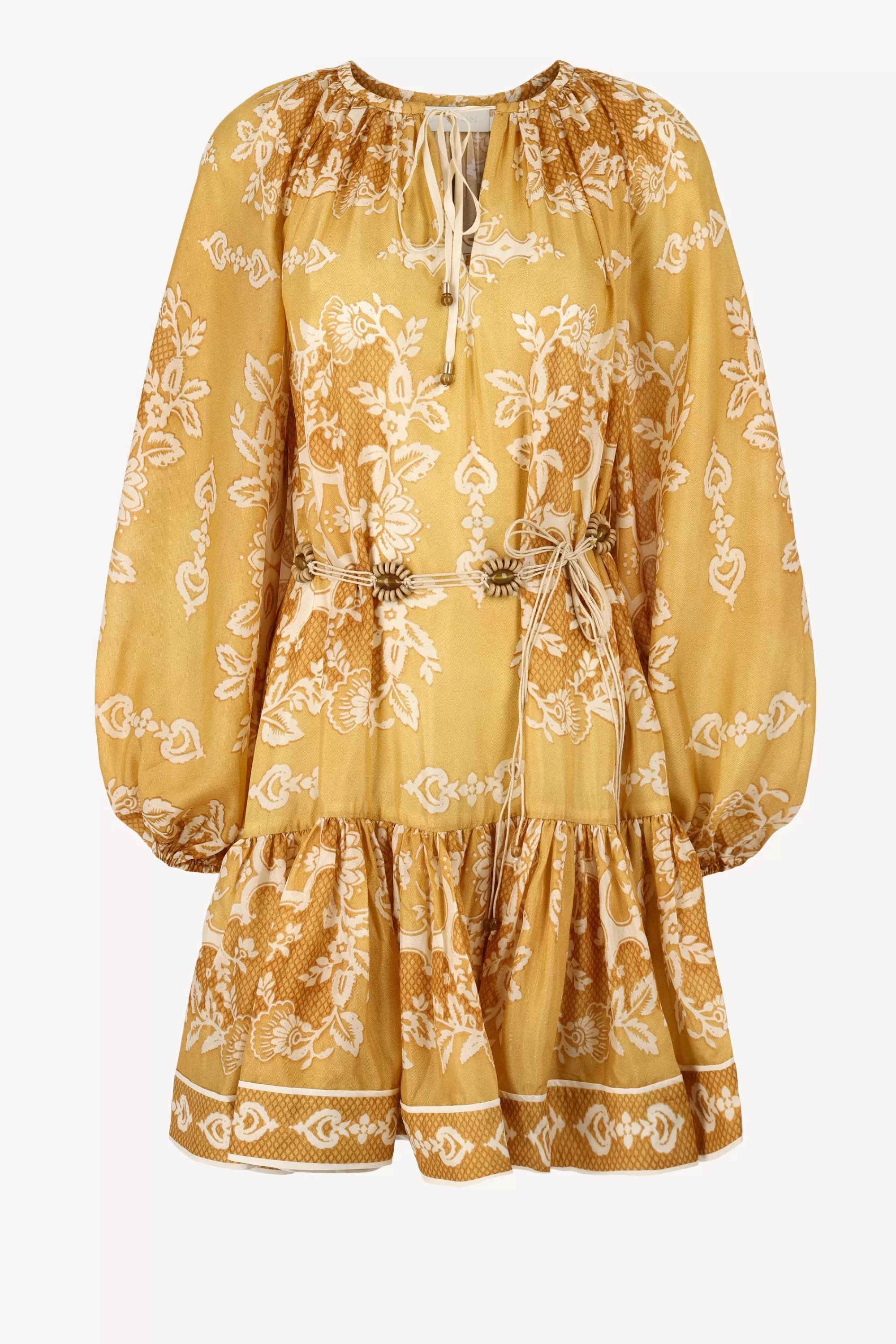 Frauen Zimmermann Kleid Raie Billow In Gold Damask