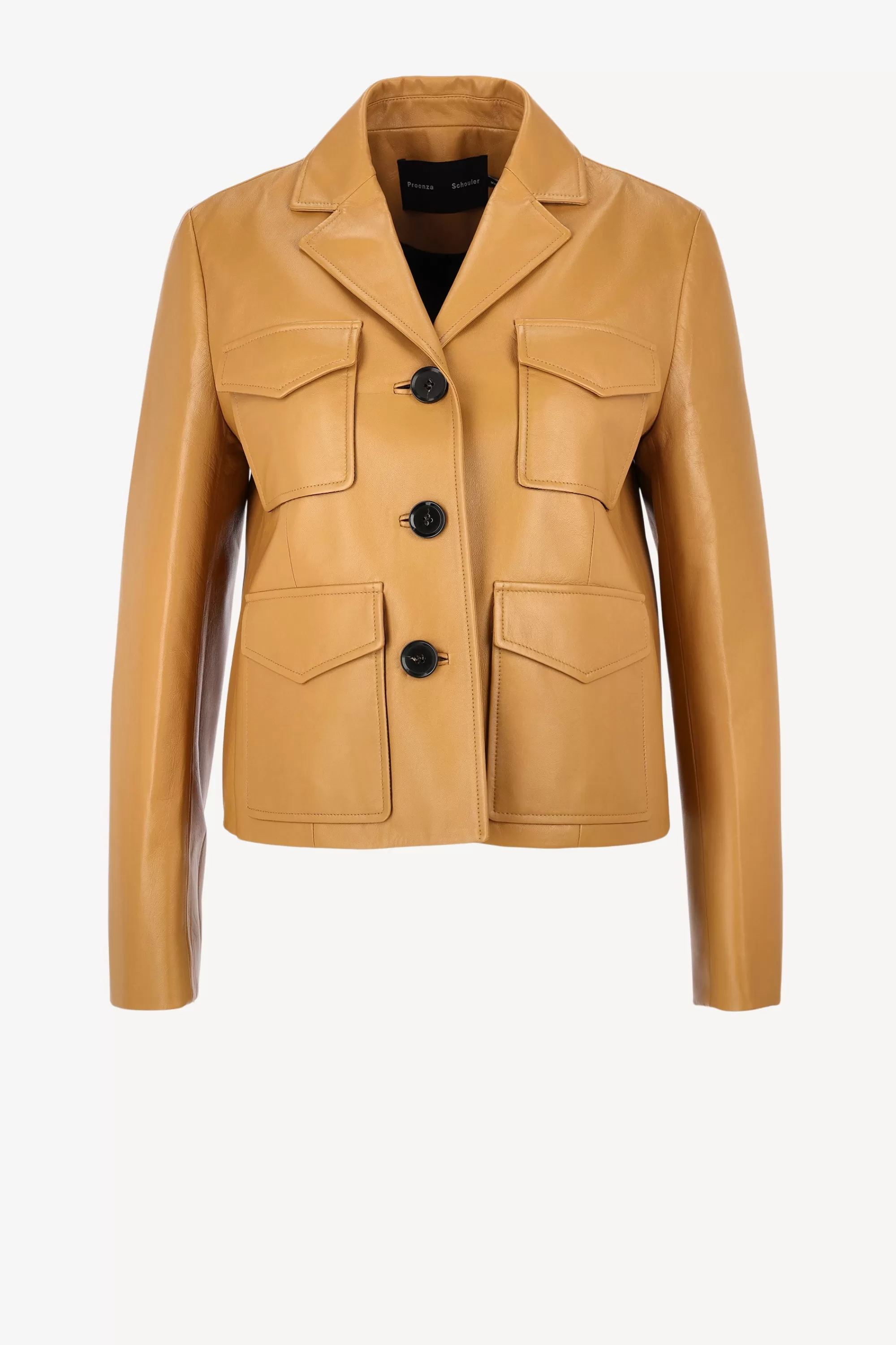 Frauen Proenza Schouler Lederjacke Glossy In Caramel