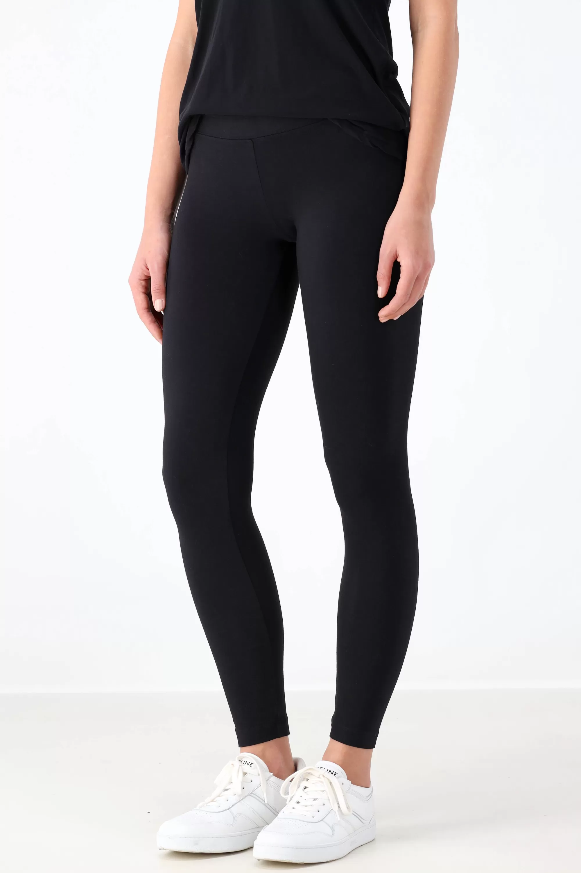 Frauen James Perse Leggings Basic In Schwarz