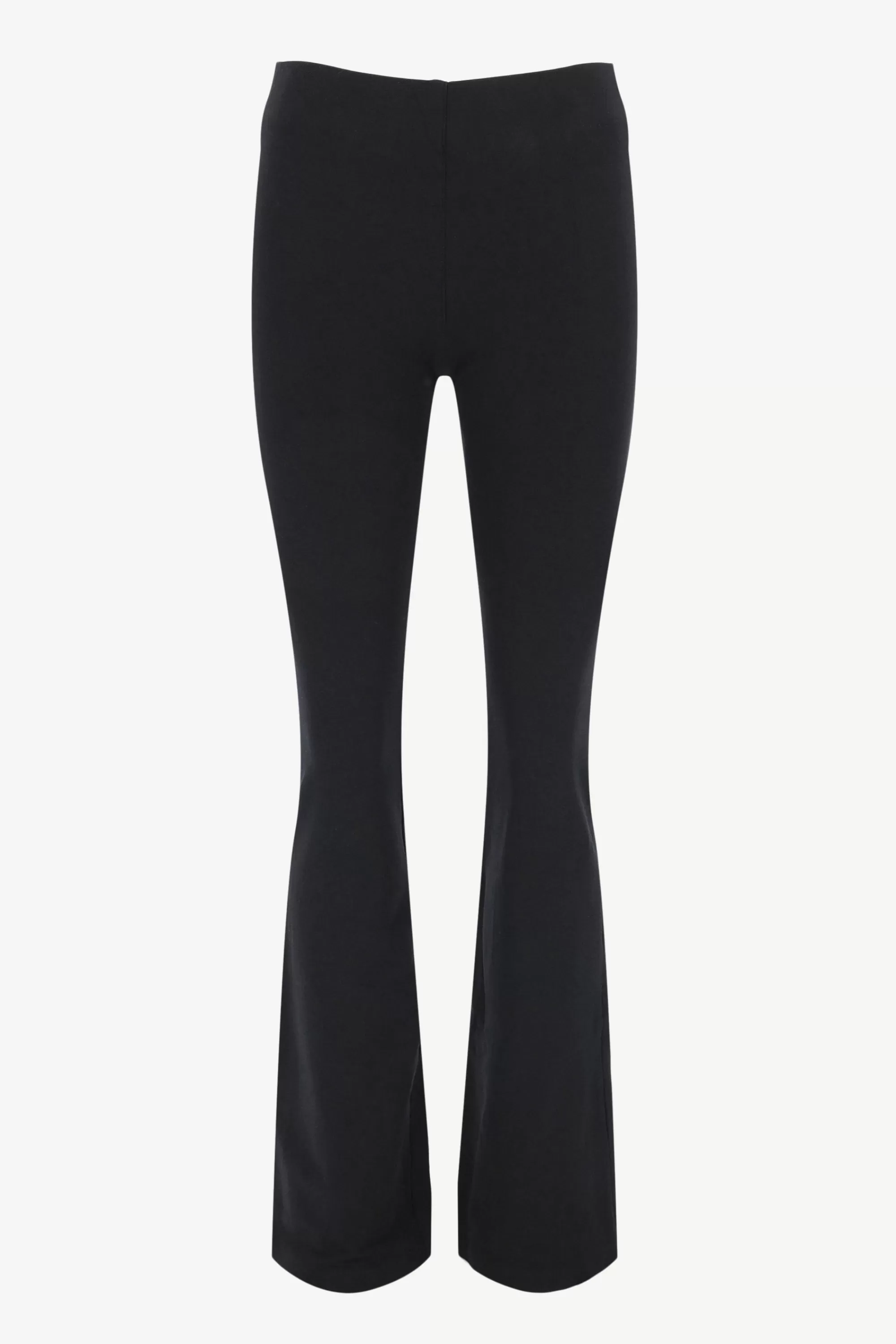 Frauen SPRWMN Leggings City Micro Flare In Schwarz