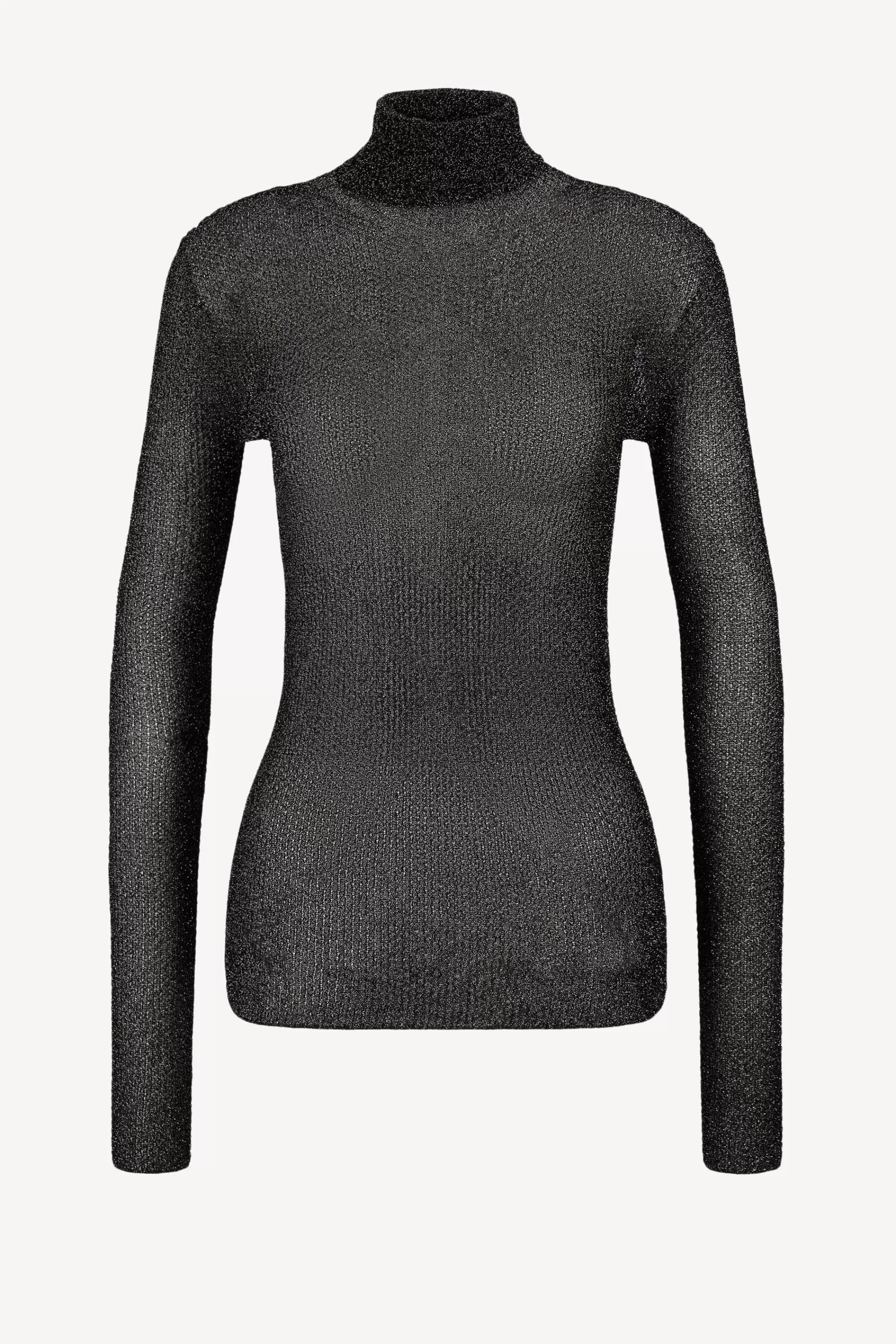 Frauen Isabel Marant Longsleeve Izzi In Schwarz/Silber