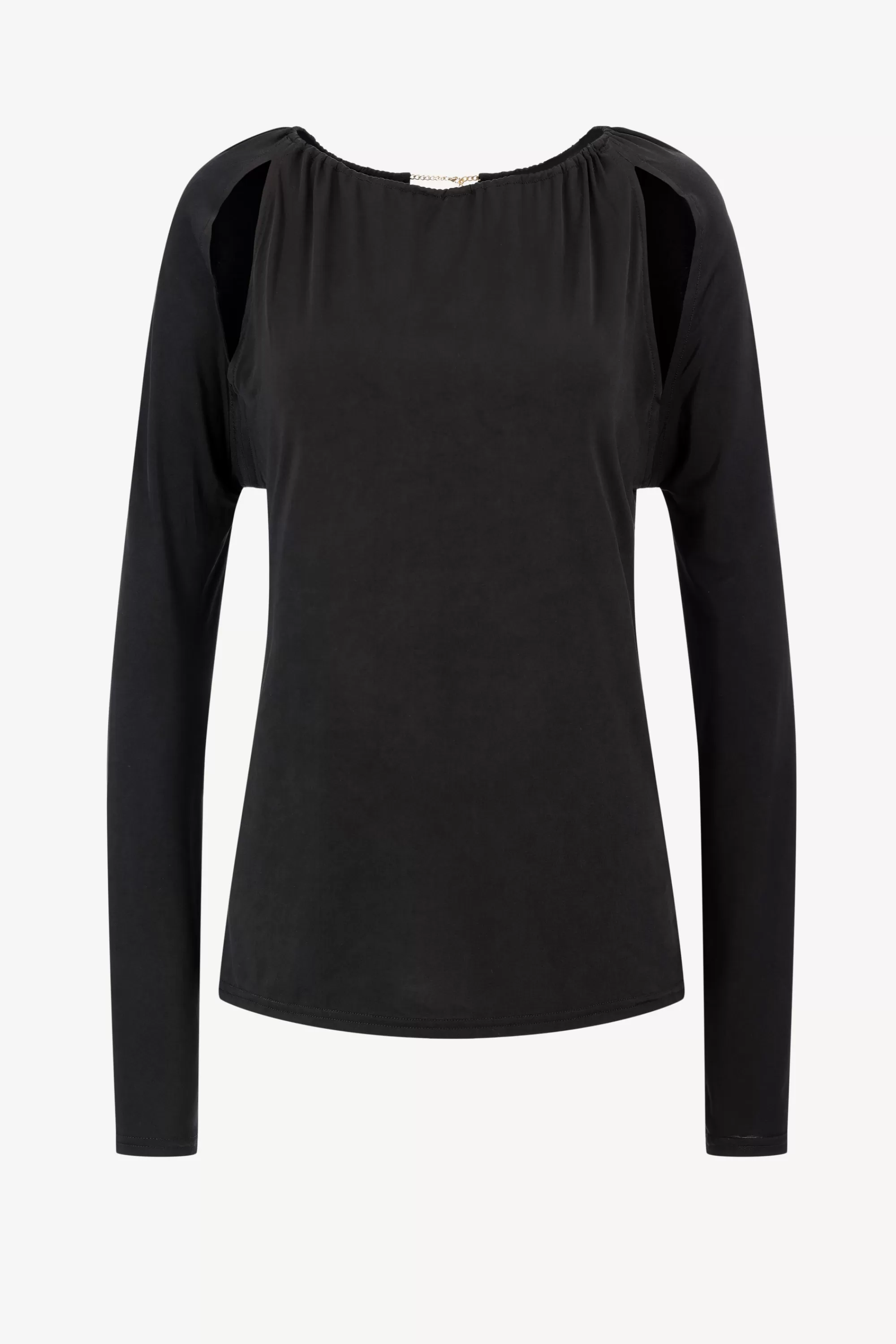 Frauen Victoria Beckham Longsleeve Split In Schwarz