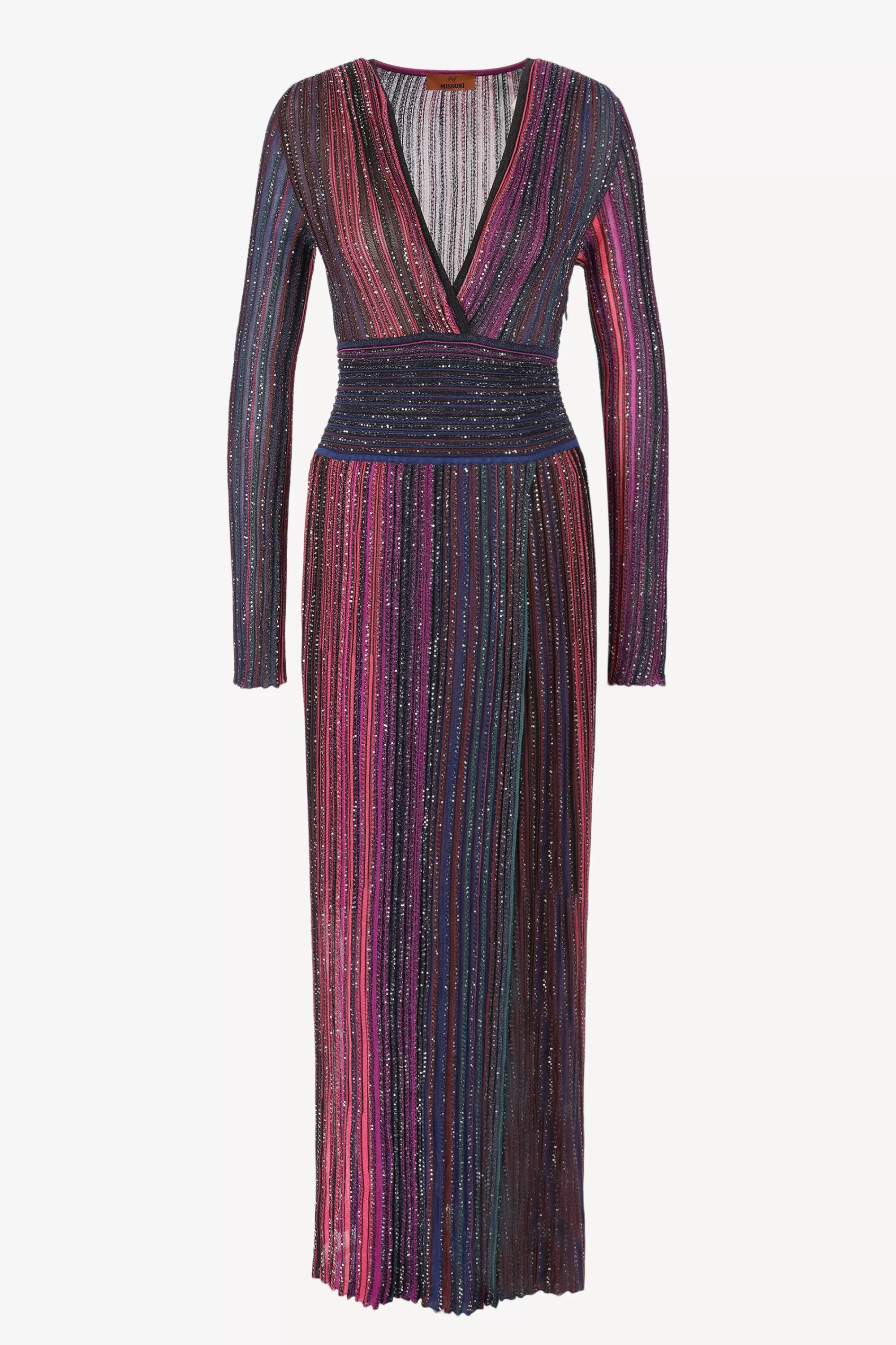 Frauen Missoni Maxikleid In Schwarz/Viola